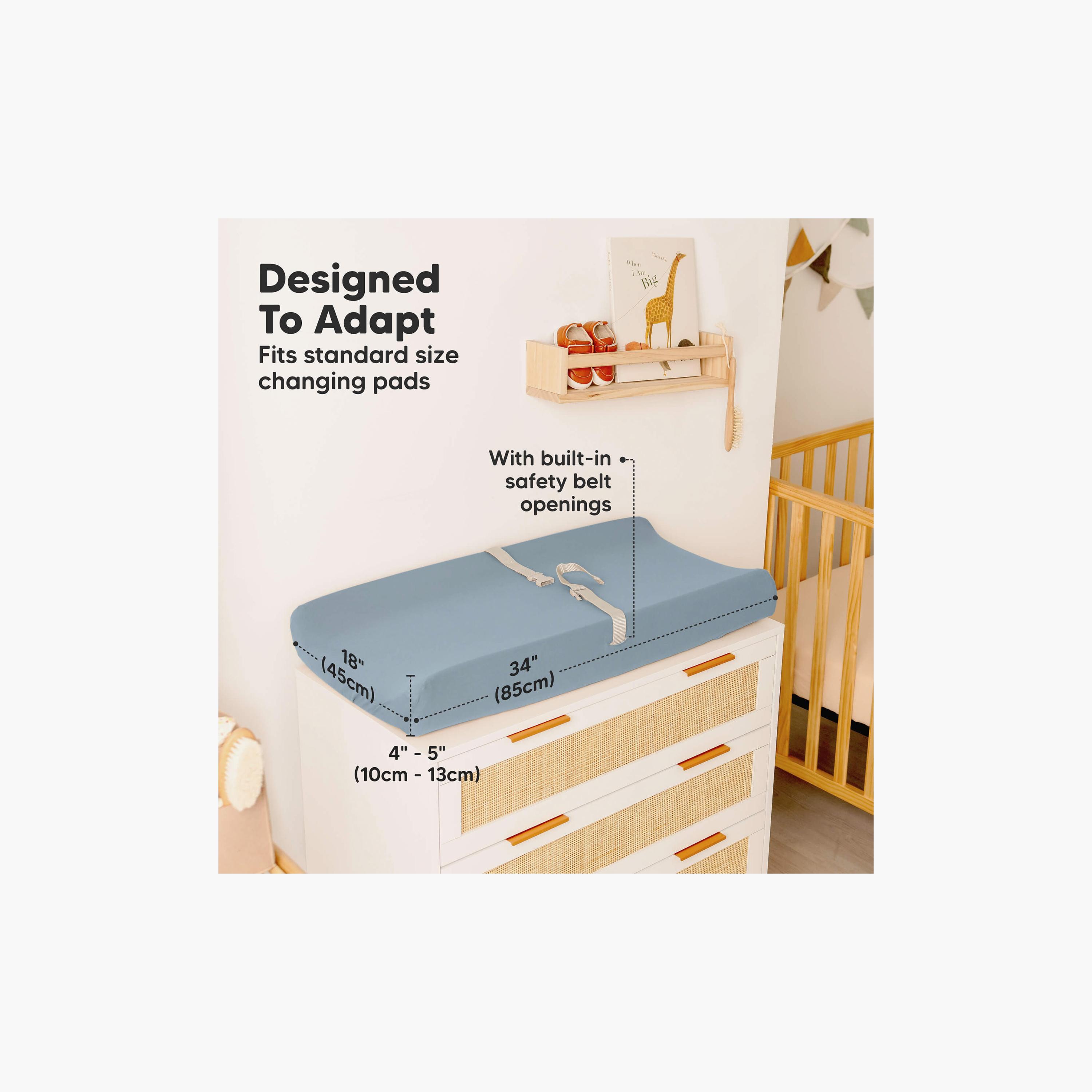 KeaBabies 2-Piece Isla Changing Pad Covers-baby-diapering-changingmats-image-4