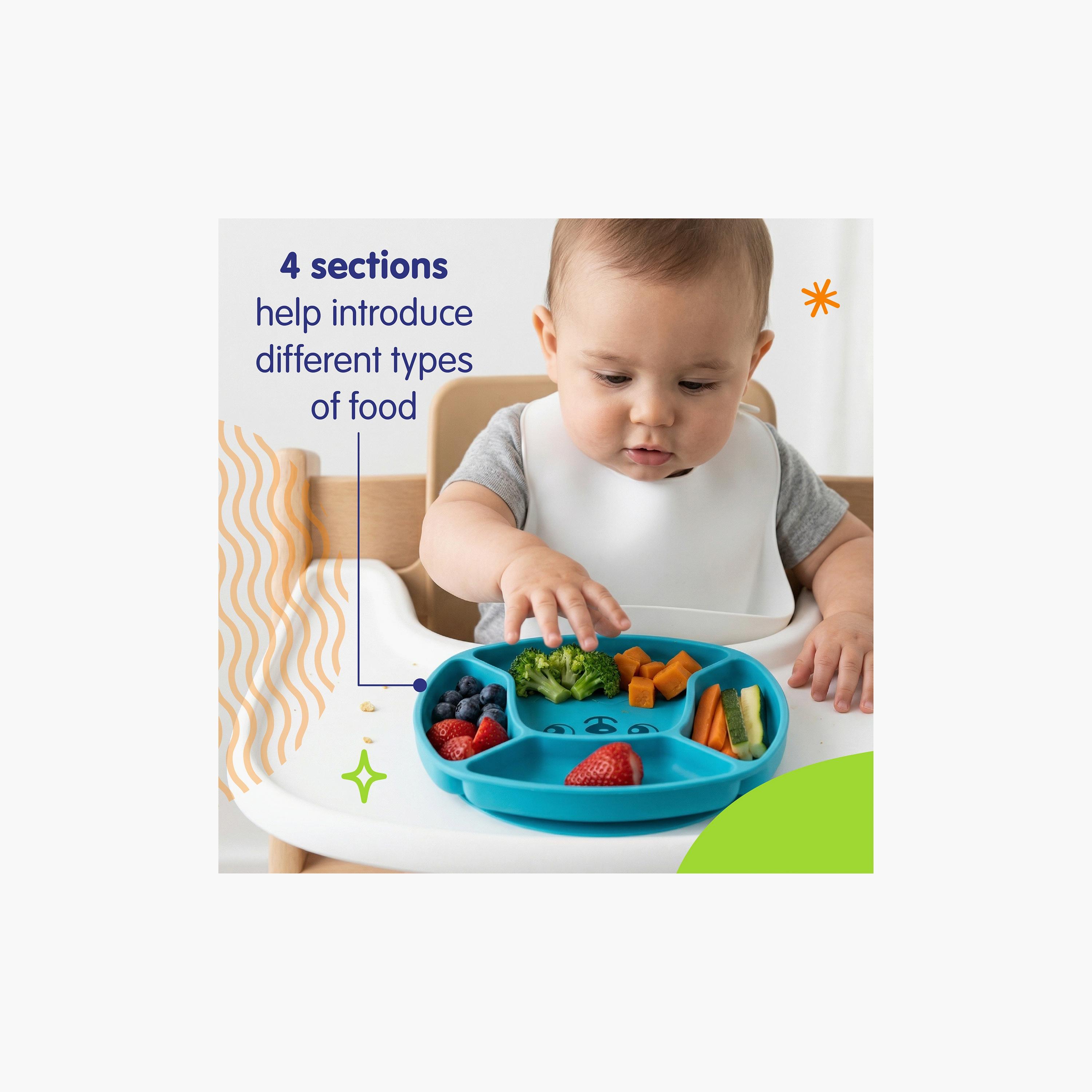 طبق سيليكون بقاعدة شفط ستيك آند سناك من بلايجرو-baby-feeding-mealtimeessentials-image-18
