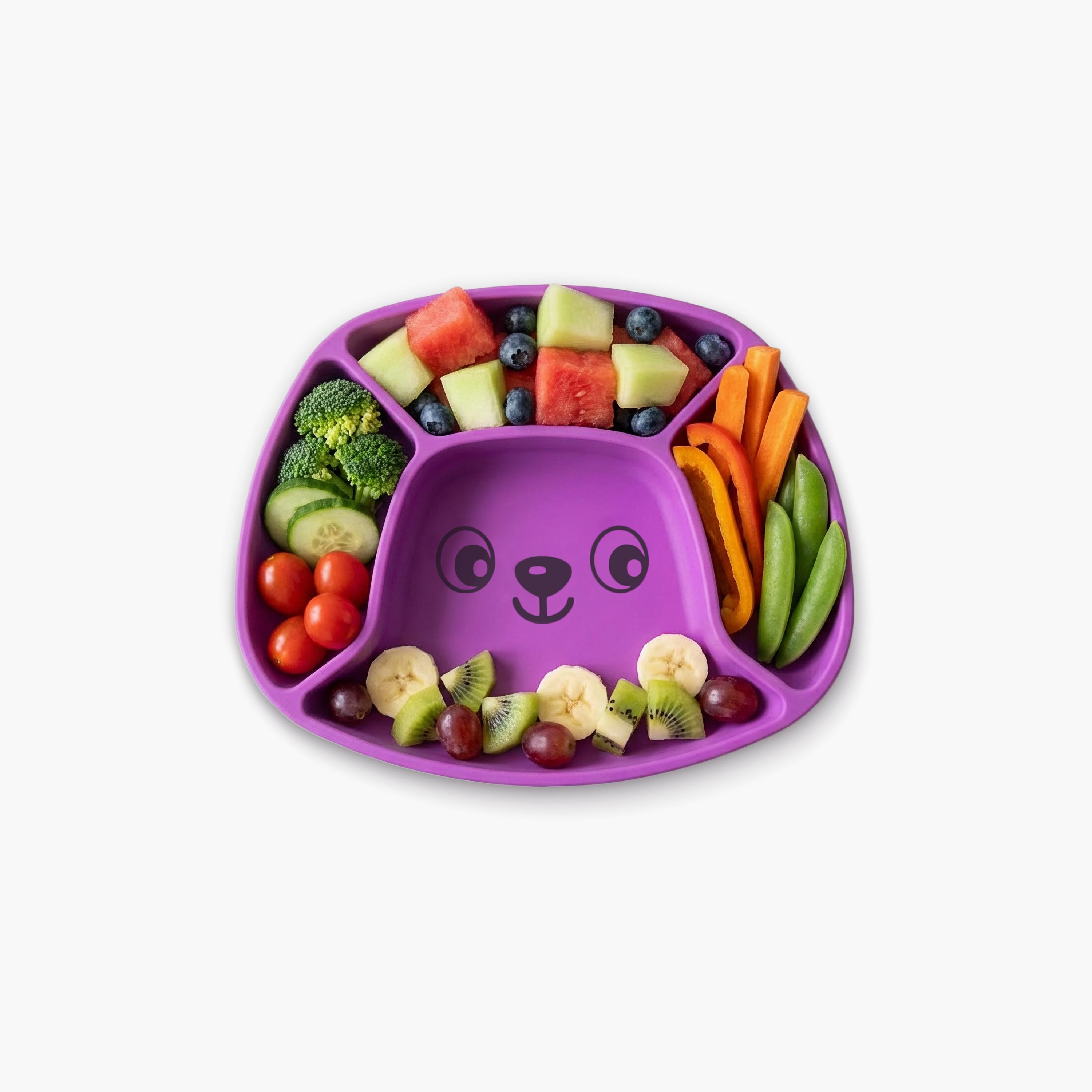 طبق سيليكون بقاعدة شفط ستيك آند سناك من بلايجرو-baby-feeding-mealtimeessentials-image-8