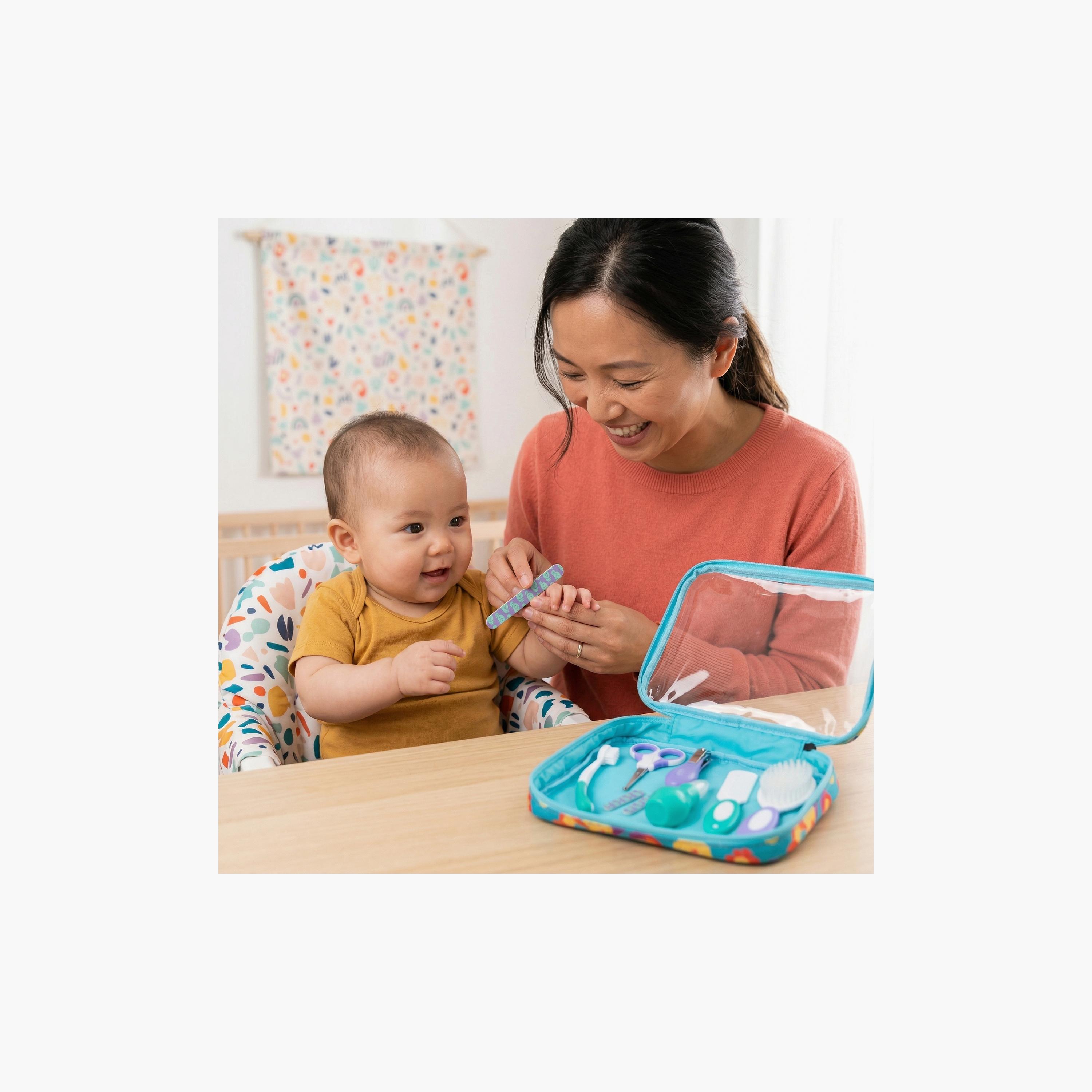 طقم رعاية كامل 8 قطع من بلايجرو-baby-bathandcare-grooming-image-15