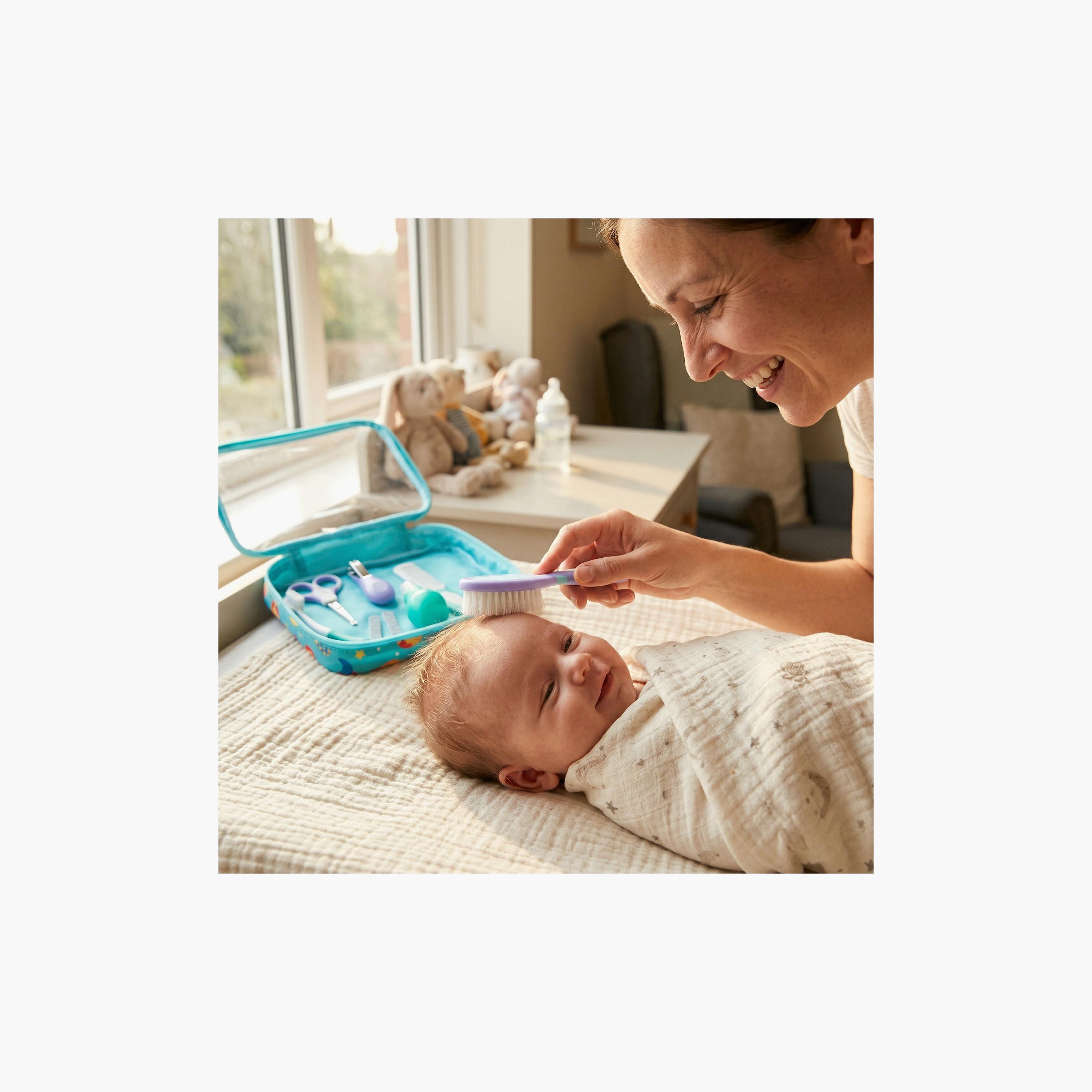 طقم رعاية كامل 8 قطع من بلايجرو-baby-bathandcare-grooming-image-18