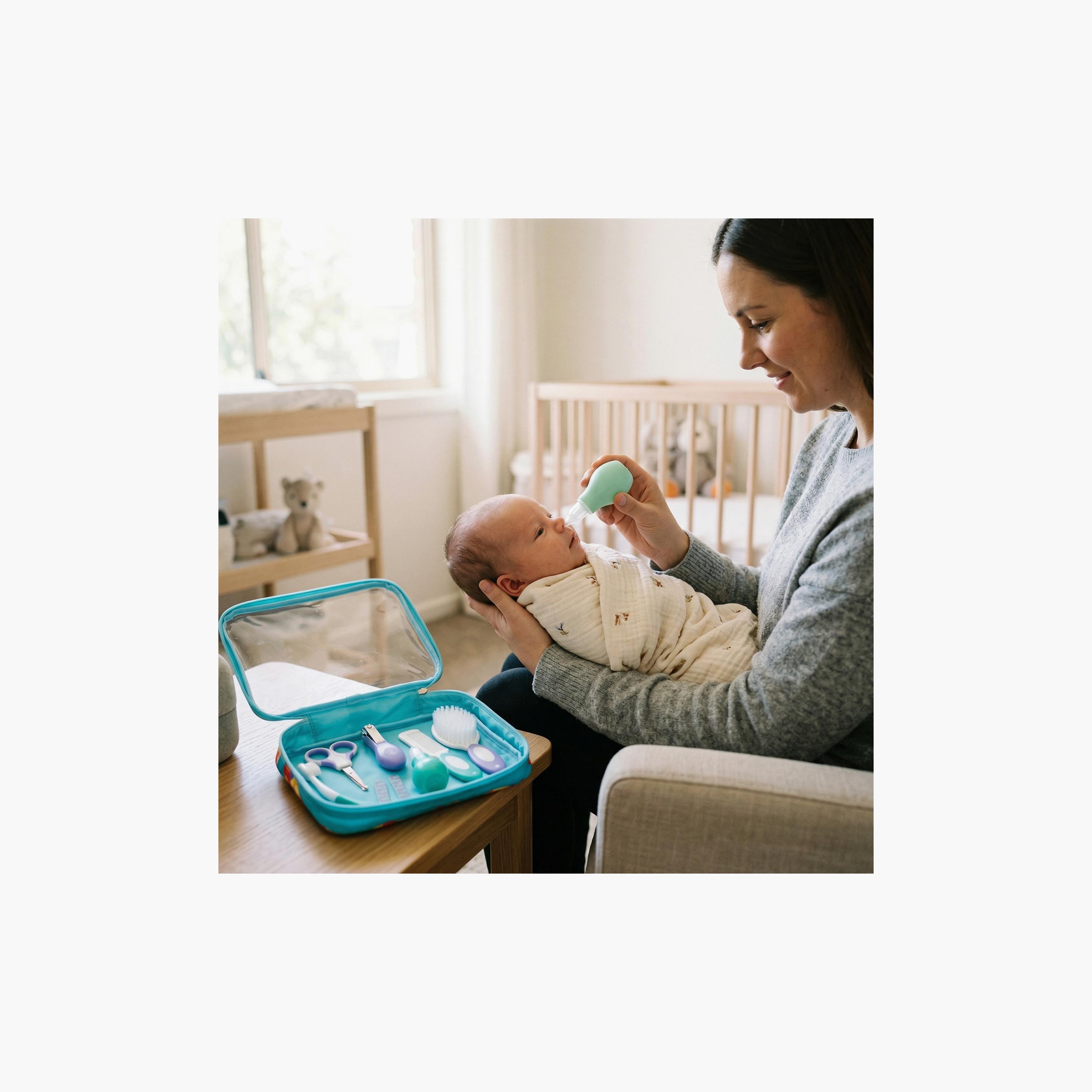 طقم رعاية كامل 8 قطع من بلايجرو-baby-bathandcare-grooming-image-20