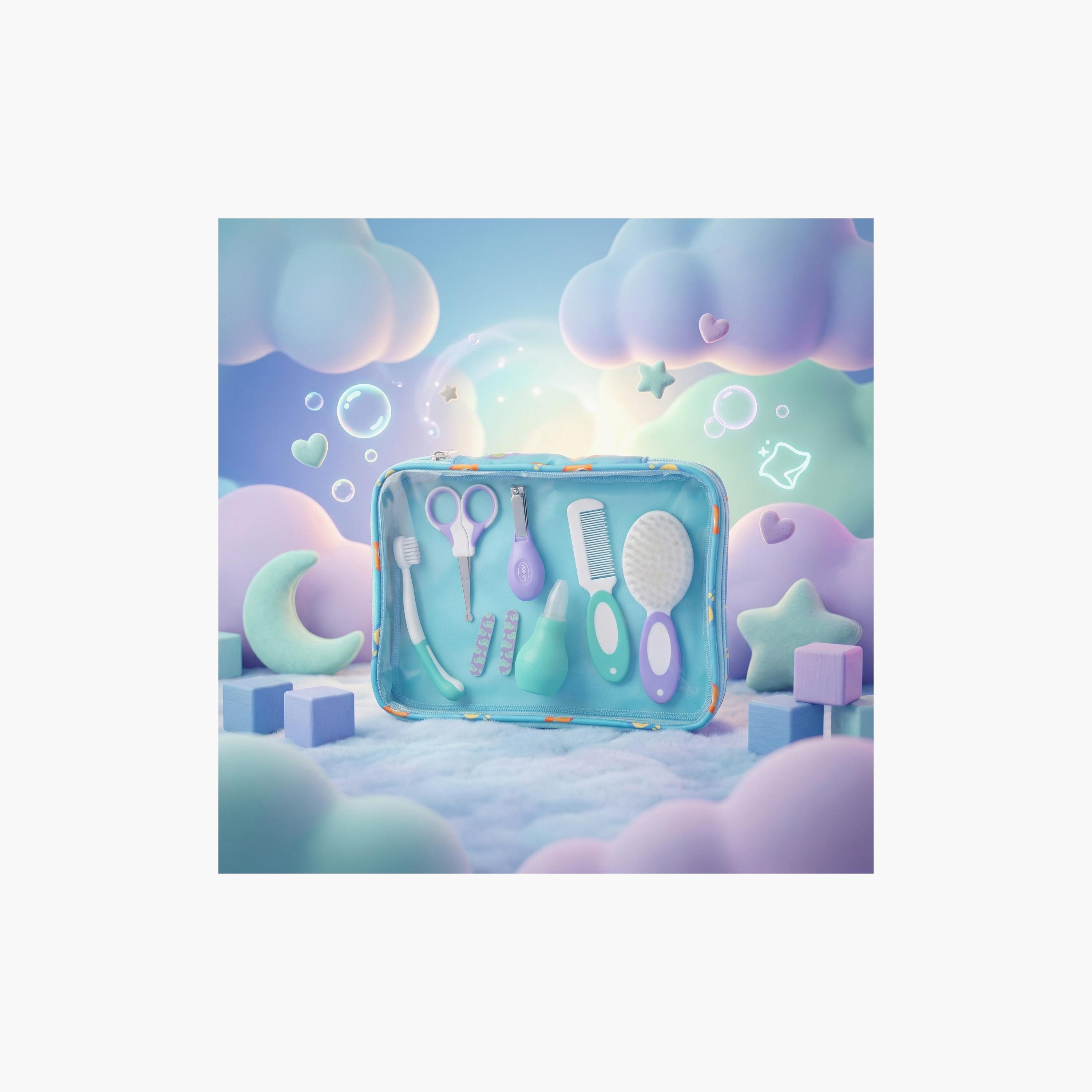 طقم رعاية كامل 8 قطع من بلايجرو-baby-bathandcare-grooming-image-25