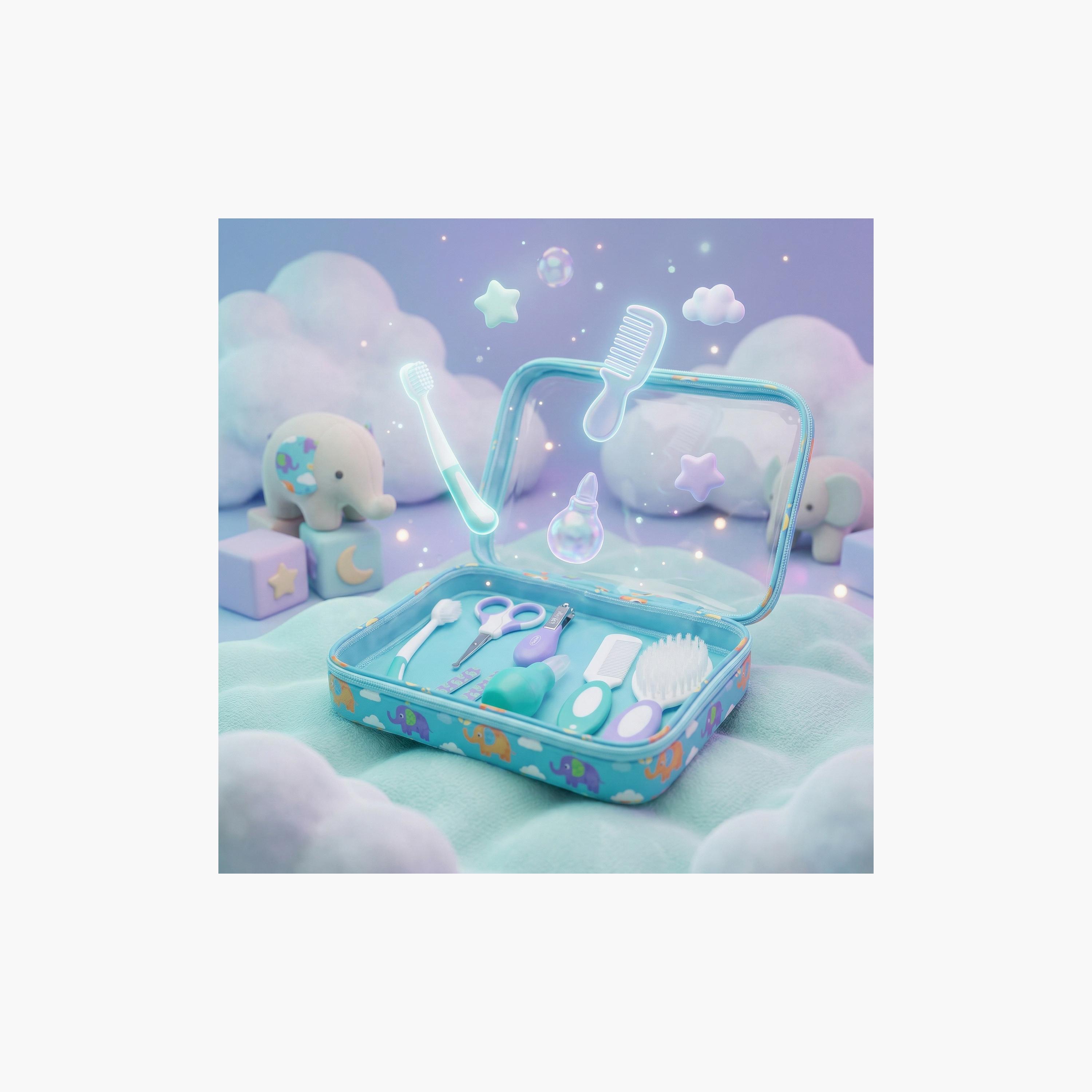 طقم رعاية كامل 8 قطع من بلايجرو-baby-bathandcare-grooming-image-26