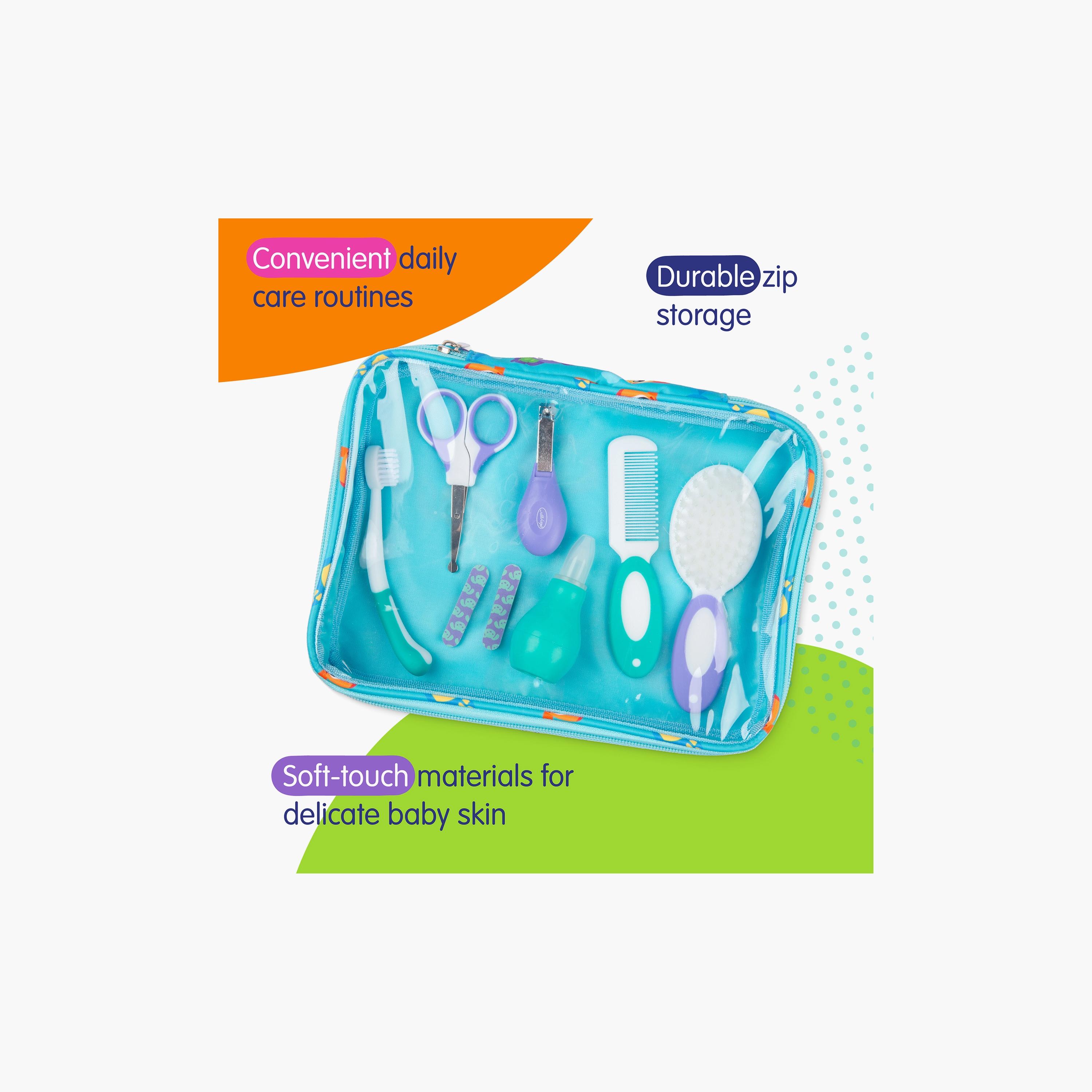 طقم رعاية كامل 8 قطع من بلايجرو-baby-bathandcare-grooming-image-3
