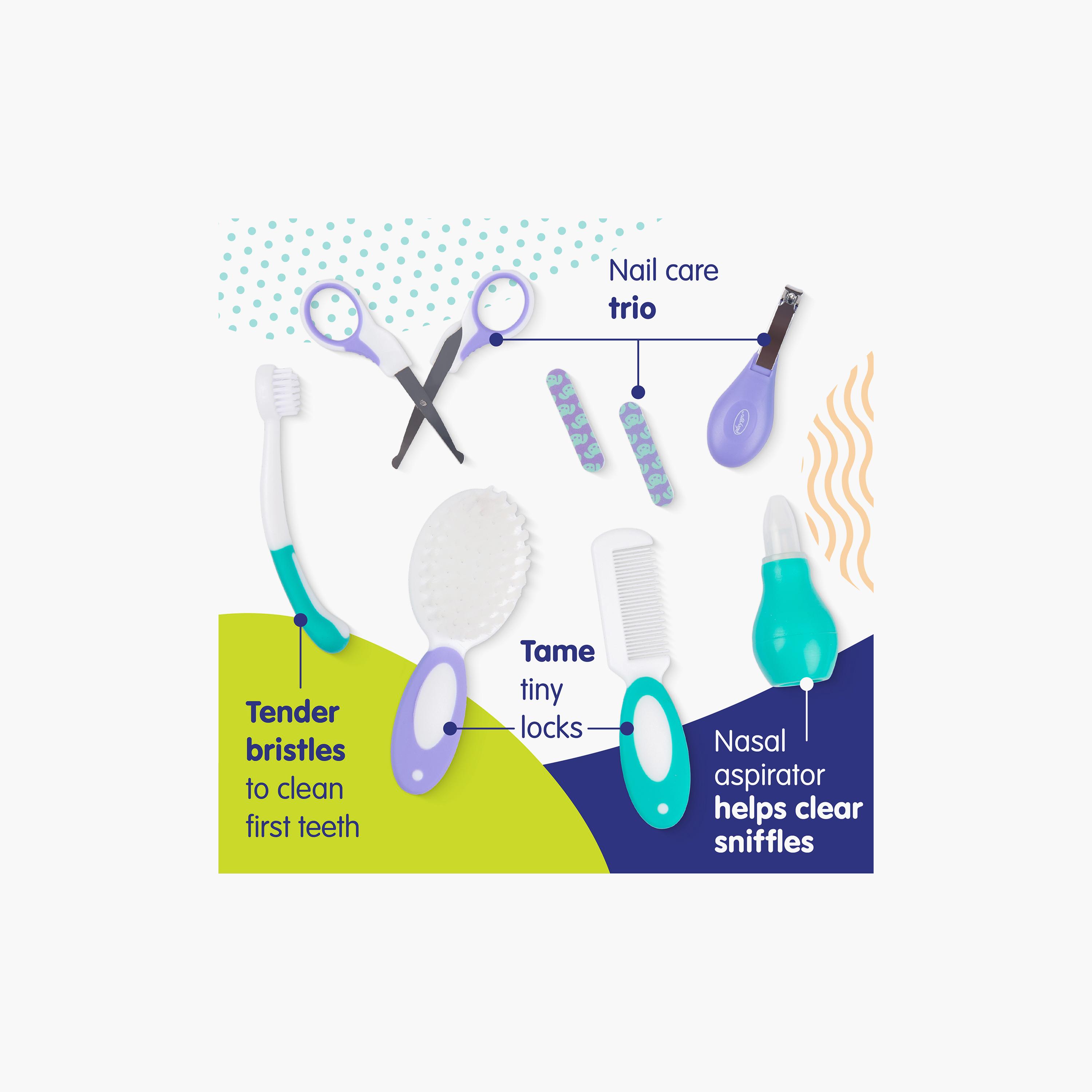 طقم رعاية كامل 8 قطع من بلايجرو-baby-bathandcare-grooming-image-32