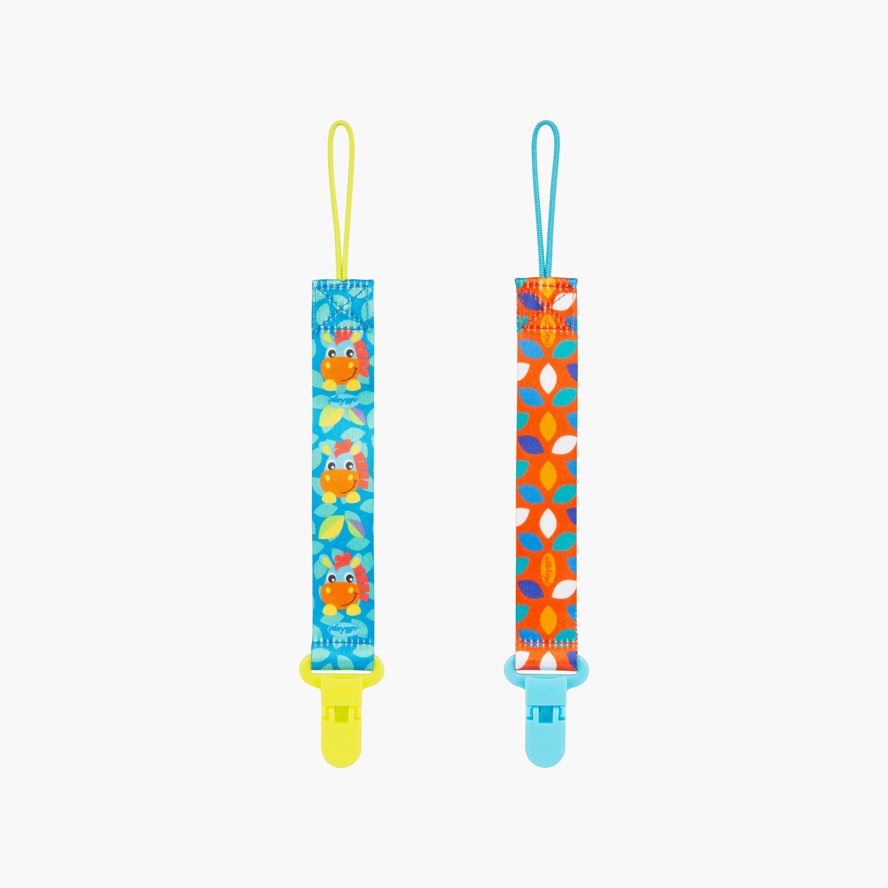مشابك لهاية جيجل من كليب كلوب قطعتين من بلايجرو-baby-feeding-pacifiers-image-1