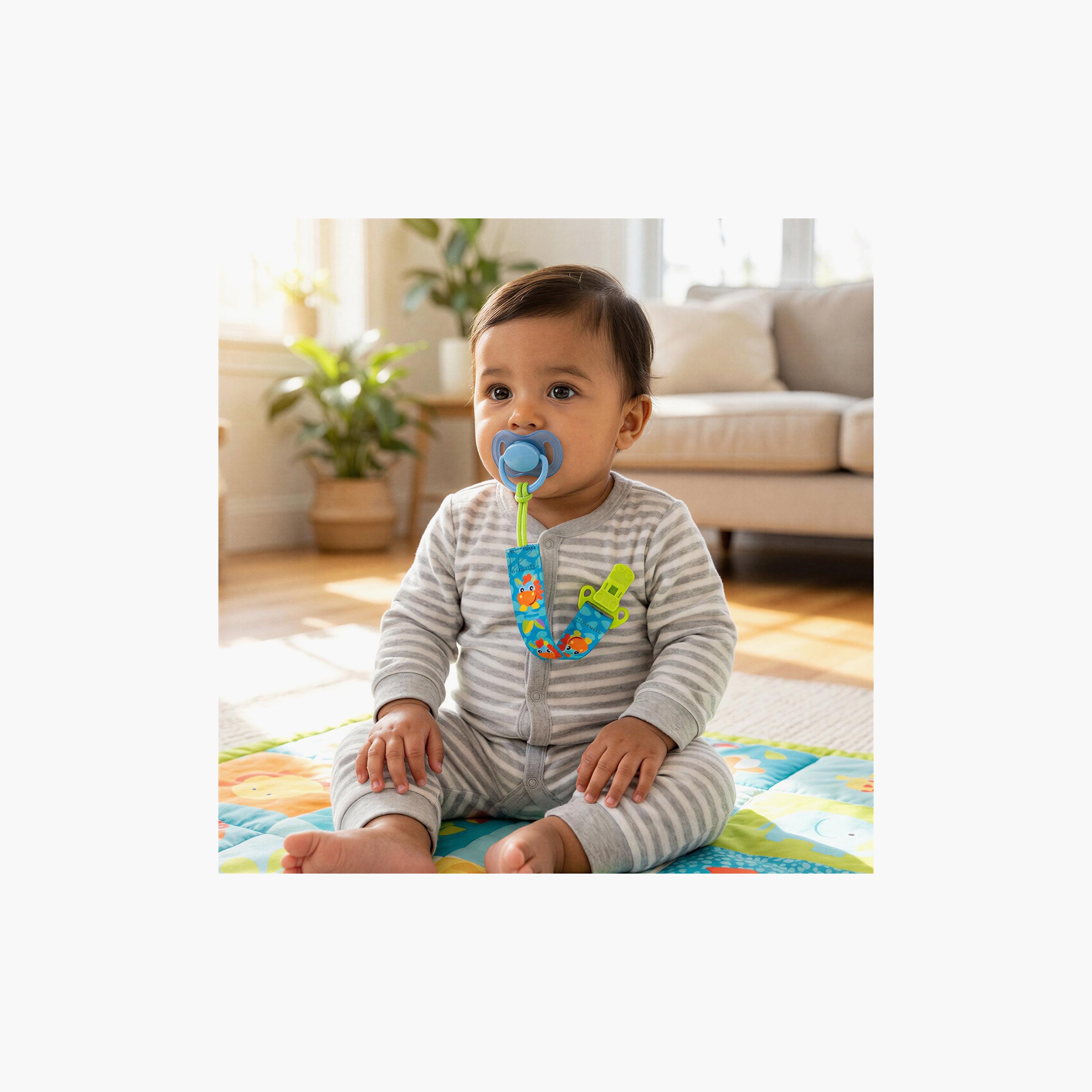 مشابك لهاية جيجل من كليب كلوب قطعتين من بلايجرو-baby-feeding-pacifiers-image-3