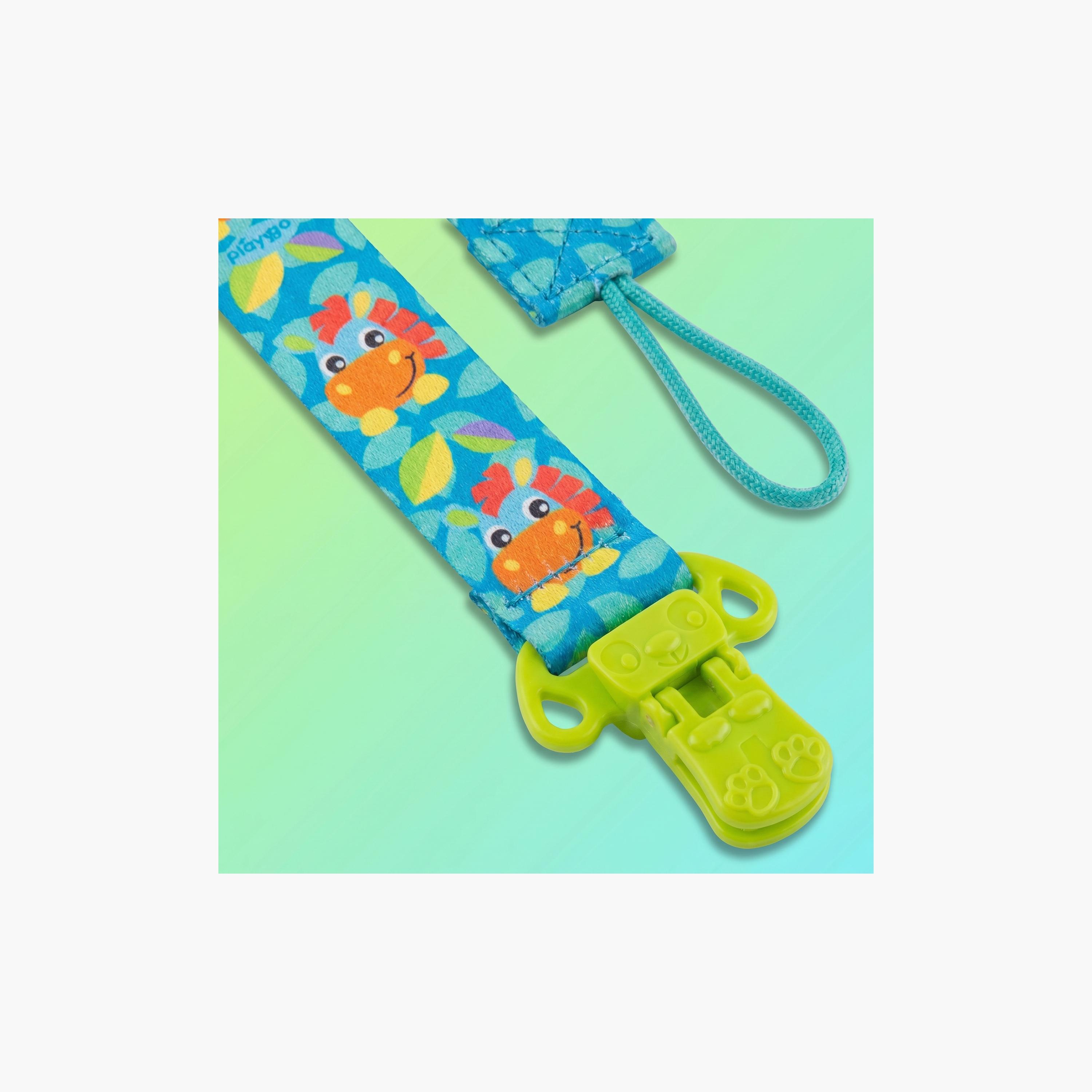 مشابك لهاية جيجل من كليب كلوب قطعتين من بلايجرو-baby-feeding-pacifiers-image-6