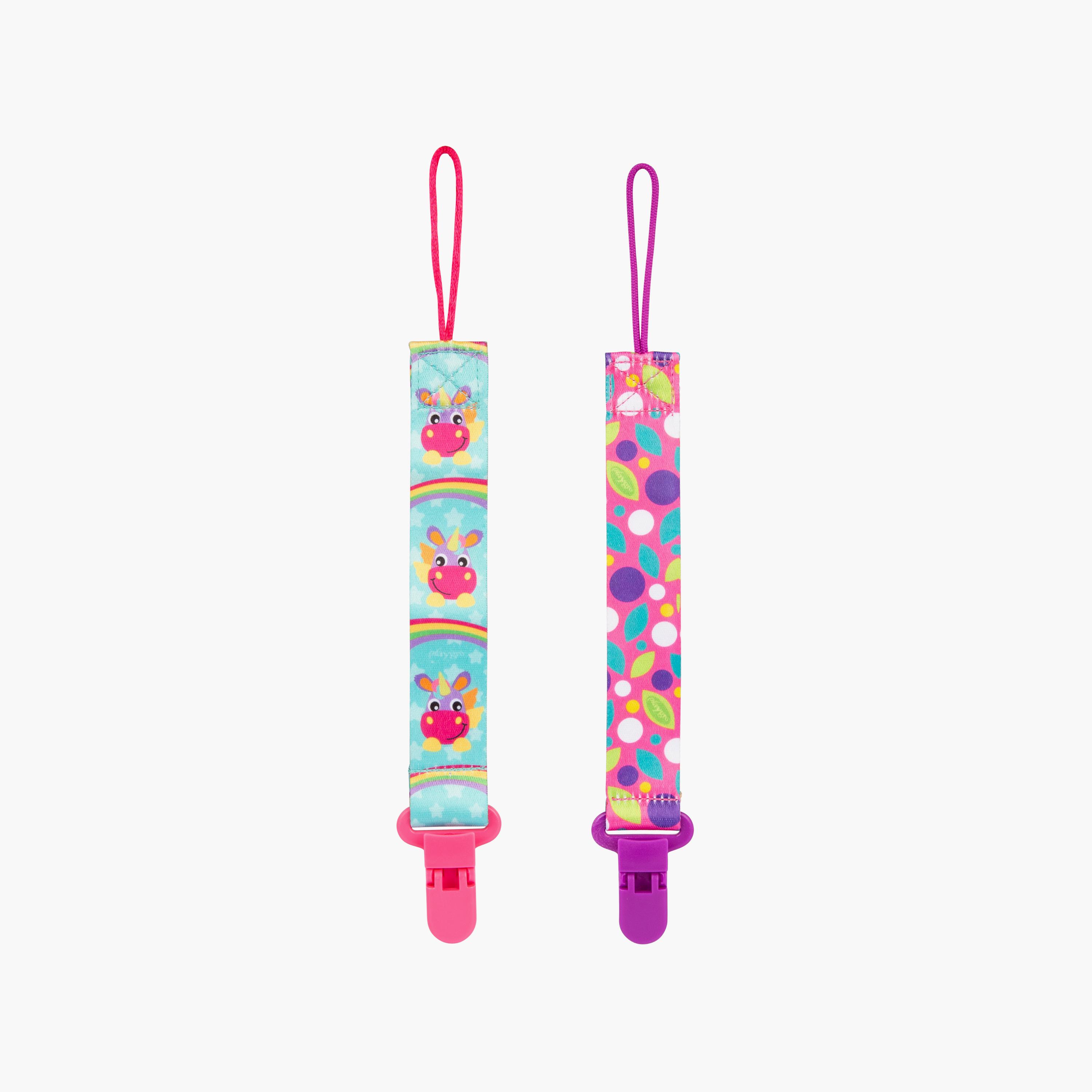 مشابك لهاية قطعتان بتصميم ستيلاز جيجل جريب من بلايجرو-baby-feeding-pacifiers-image-1