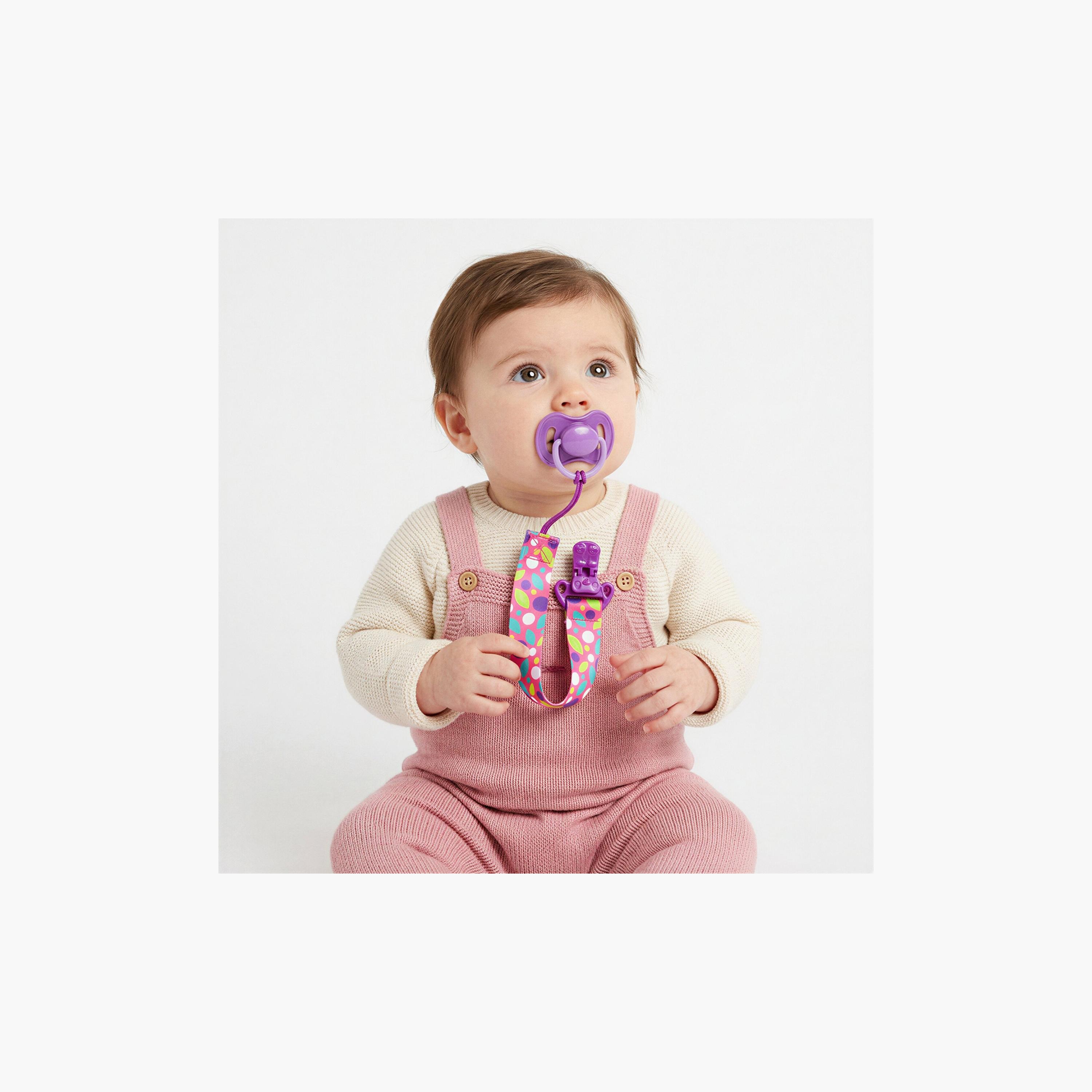 مشابك لهاية قطعتان بتصميم ستيلاز جيجل جريب من بلايجرو-baby-feeding-pacifiers-image-4