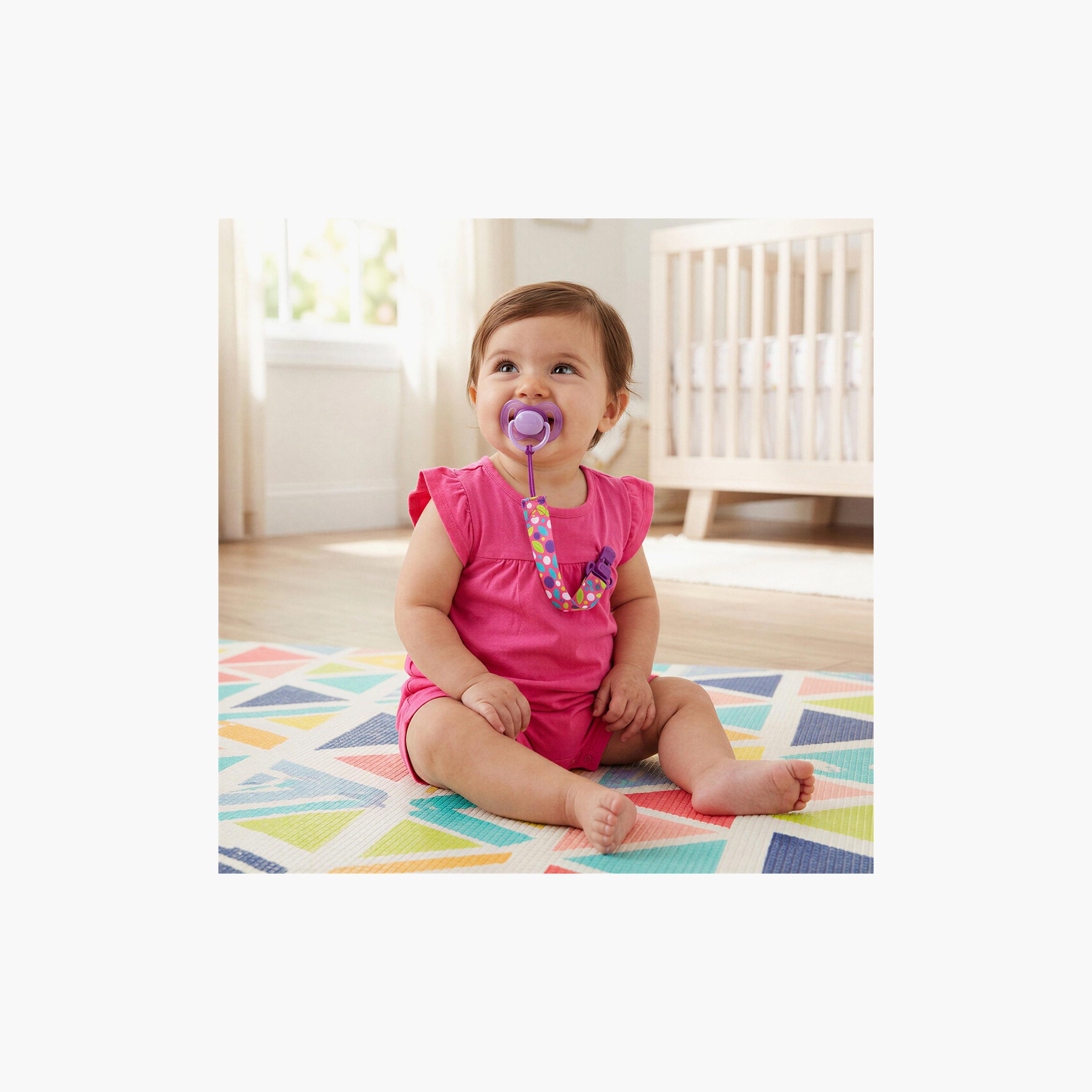 مشابك لهاية قطعتان بتصميم ستيلاز جيجل جريب من بلايجرو-baby-feeding-pacifiers-image-5