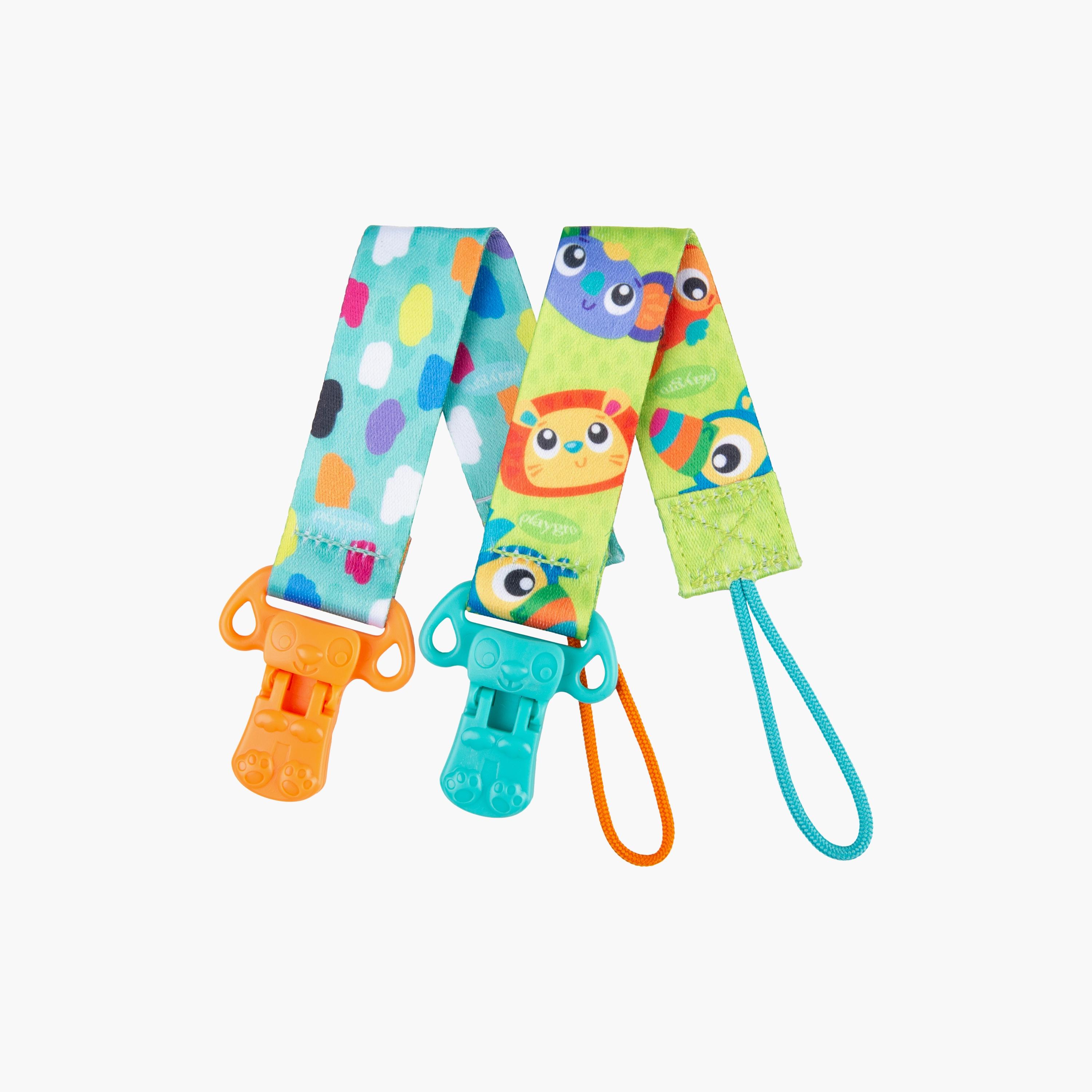 مشابك لهاية جيجل جريب بالز قطعتين من بلايجرو-baby-feeding-pacifiers-image-18