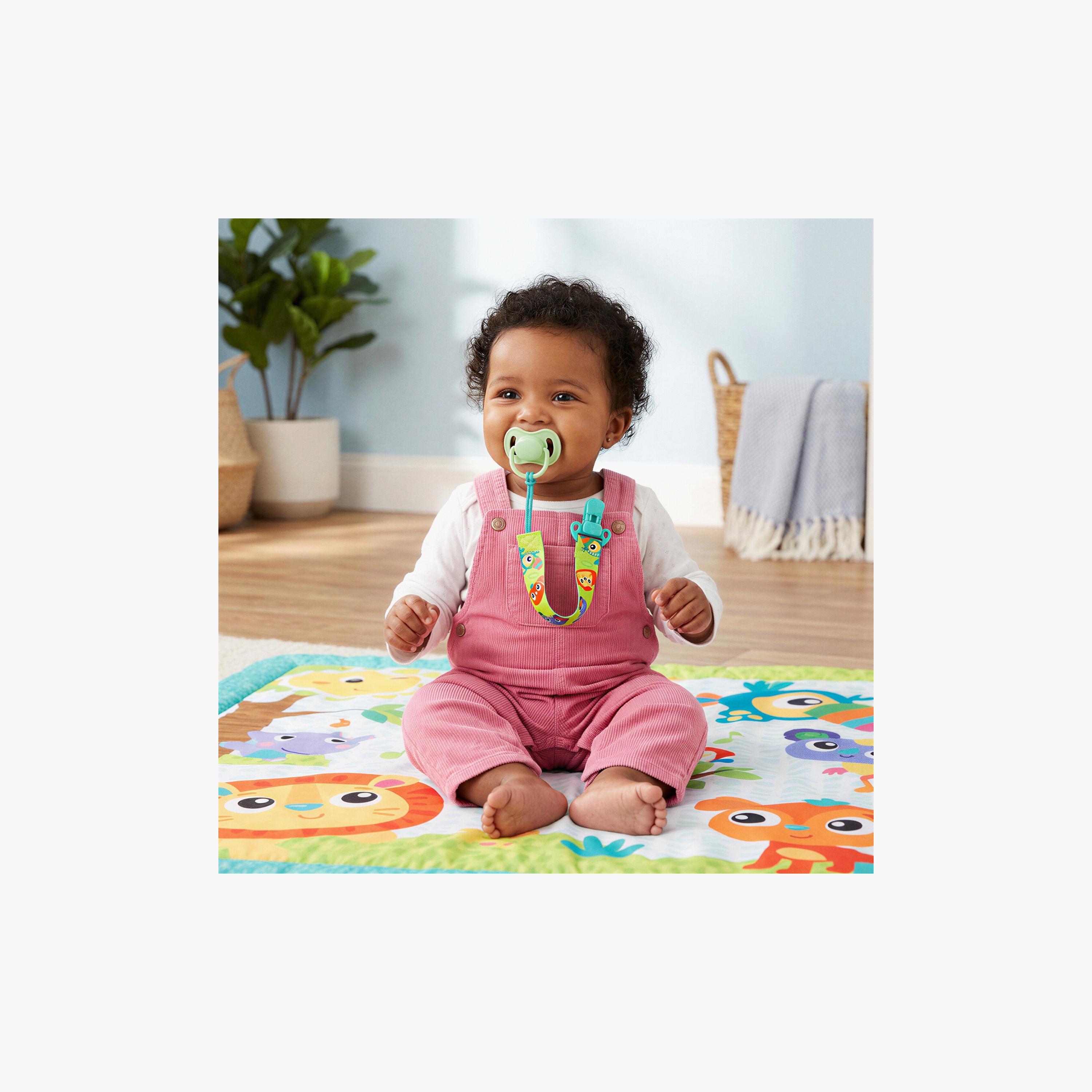 مشابك لهاية جيجل جريب بالز قطعتين من بلايجرو-baby-feeding-pacifiers-image-6