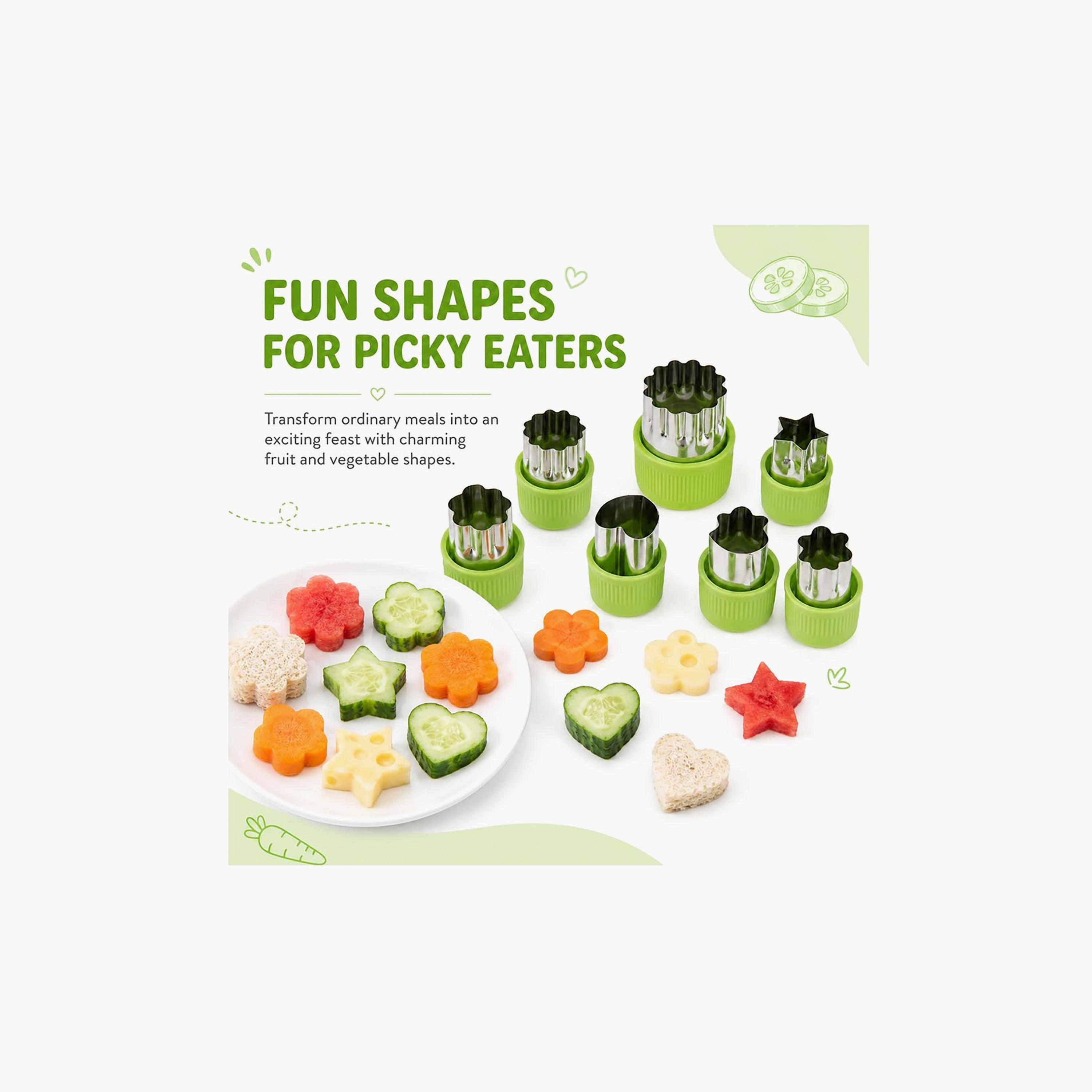 قطاعات فواكه وخضار بونبون من الستانلس ستيل مكونة من 9 قطع-baby-feeding-mealtimeessentials-image-2
