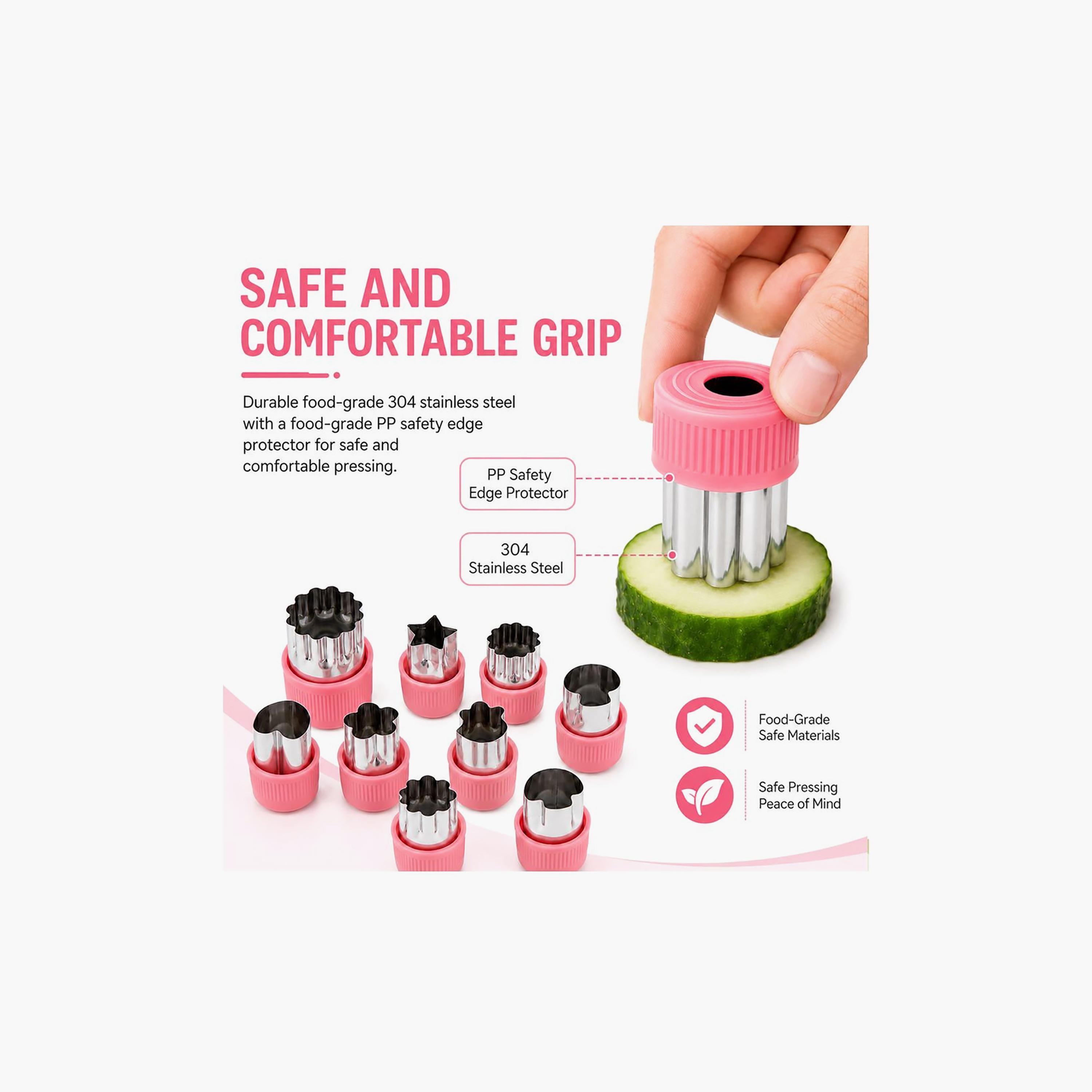 قطاعات فواكه وخضار بونبون من الستانلس ستيل مكونة من 9 قطع-baby-feeding-mealtimeessentials-image-9