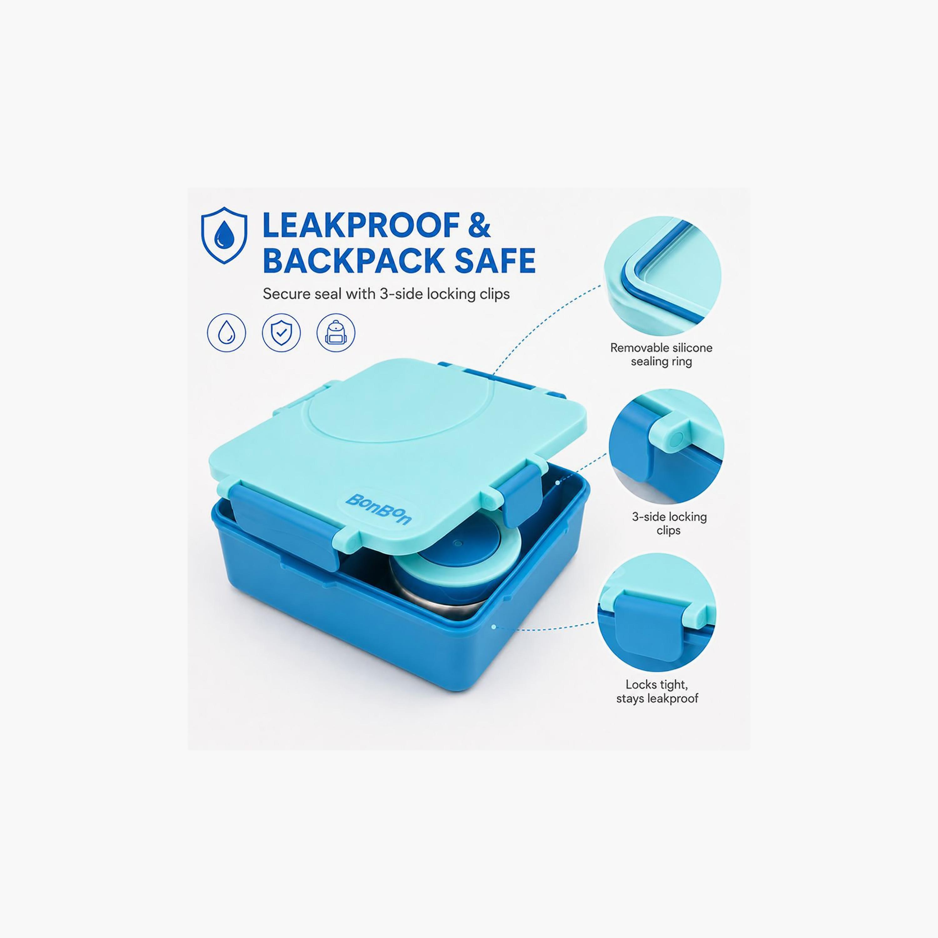 علبة غداء بونبون قابلة للتحويل بحجم كبير مع وعاء طعام حراري - 1800 مل-school-lunchessentials-lunchboxes-image-3