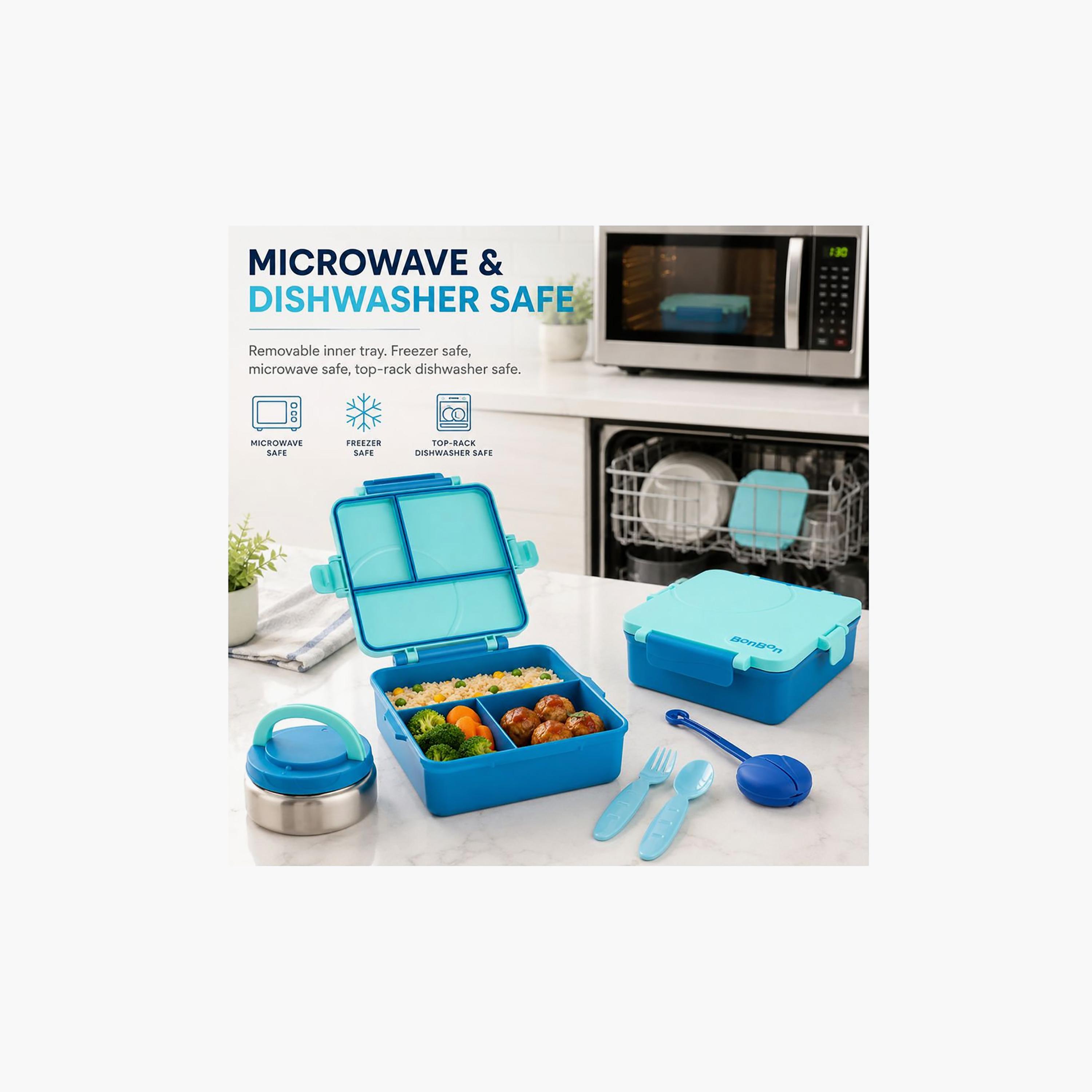 علبة غداء بونبون قابلة للتحويل بحجم كبير مع وعاء طعام حراري - 1800 مل-school-lunchessentials-lunchboxes-image-5