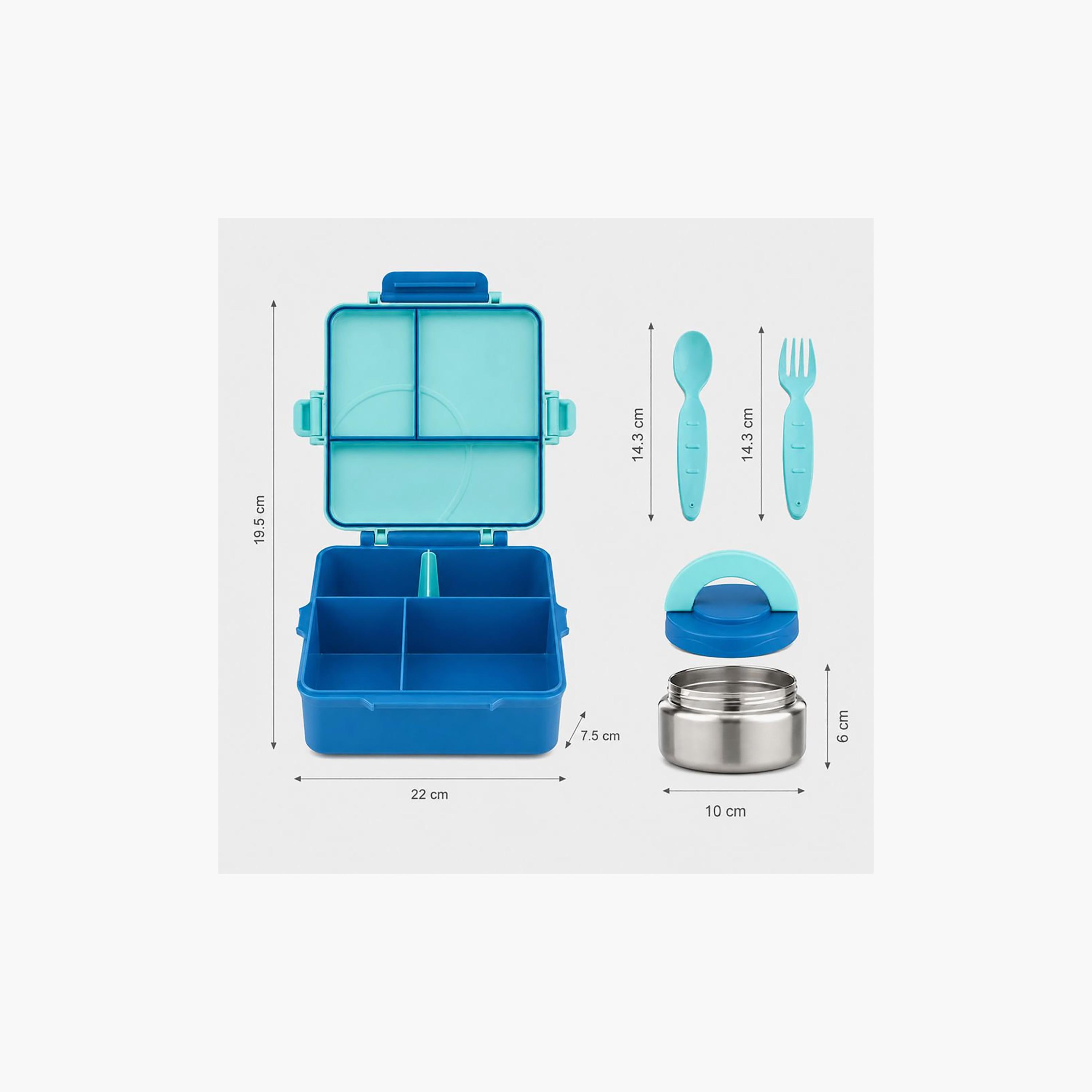 علبة غداء بونبون قابلة للتحويل بحجم كبير مع وعاء طعام حراري - 1800 مل-school-lunchessentials-lunchboxes-image-9