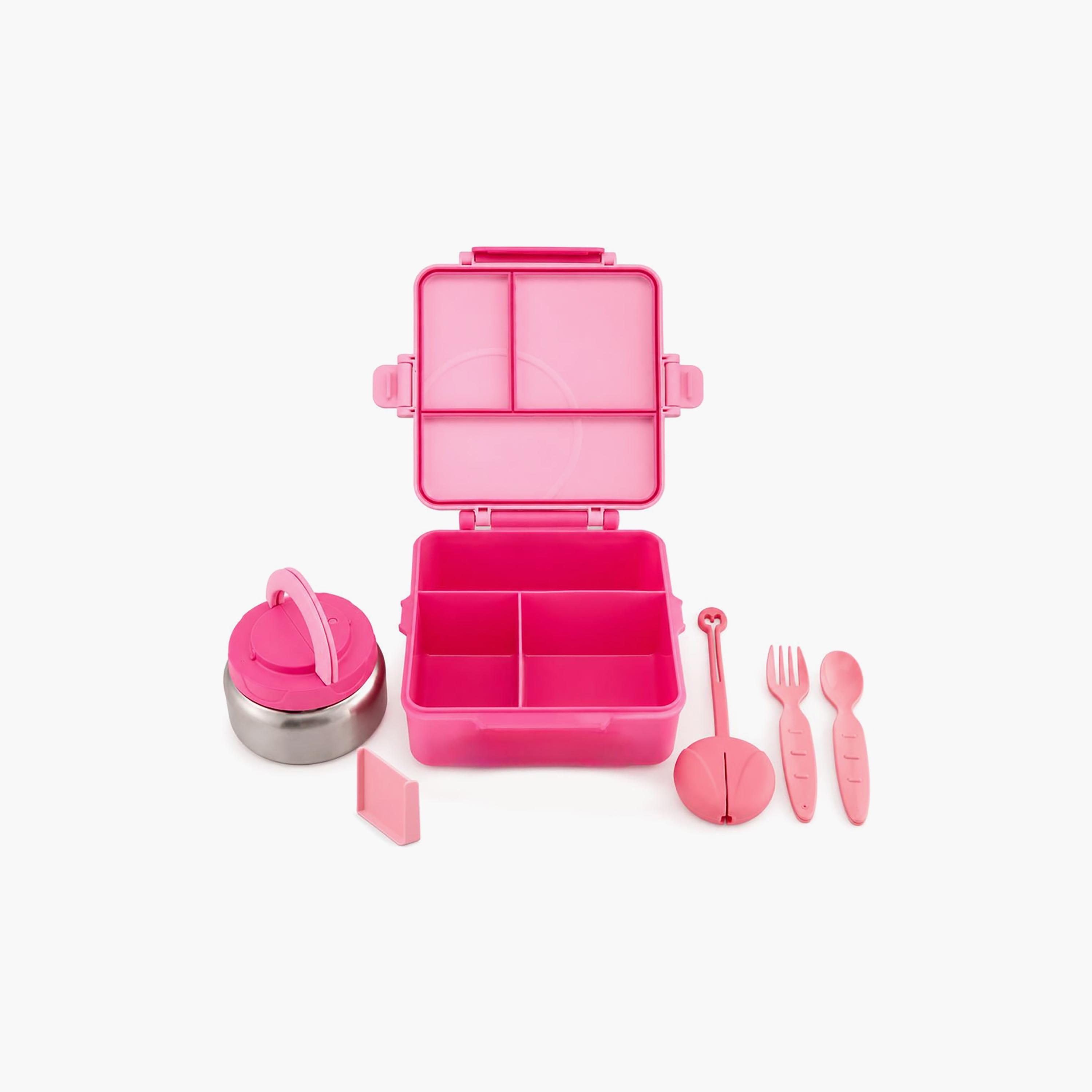 علبة غداء بونبون قابلة للتحويل بحجم كبير مع وعاء طعام حراري - 1800 مل-school-lunchessentials-lunchboxes-image-2