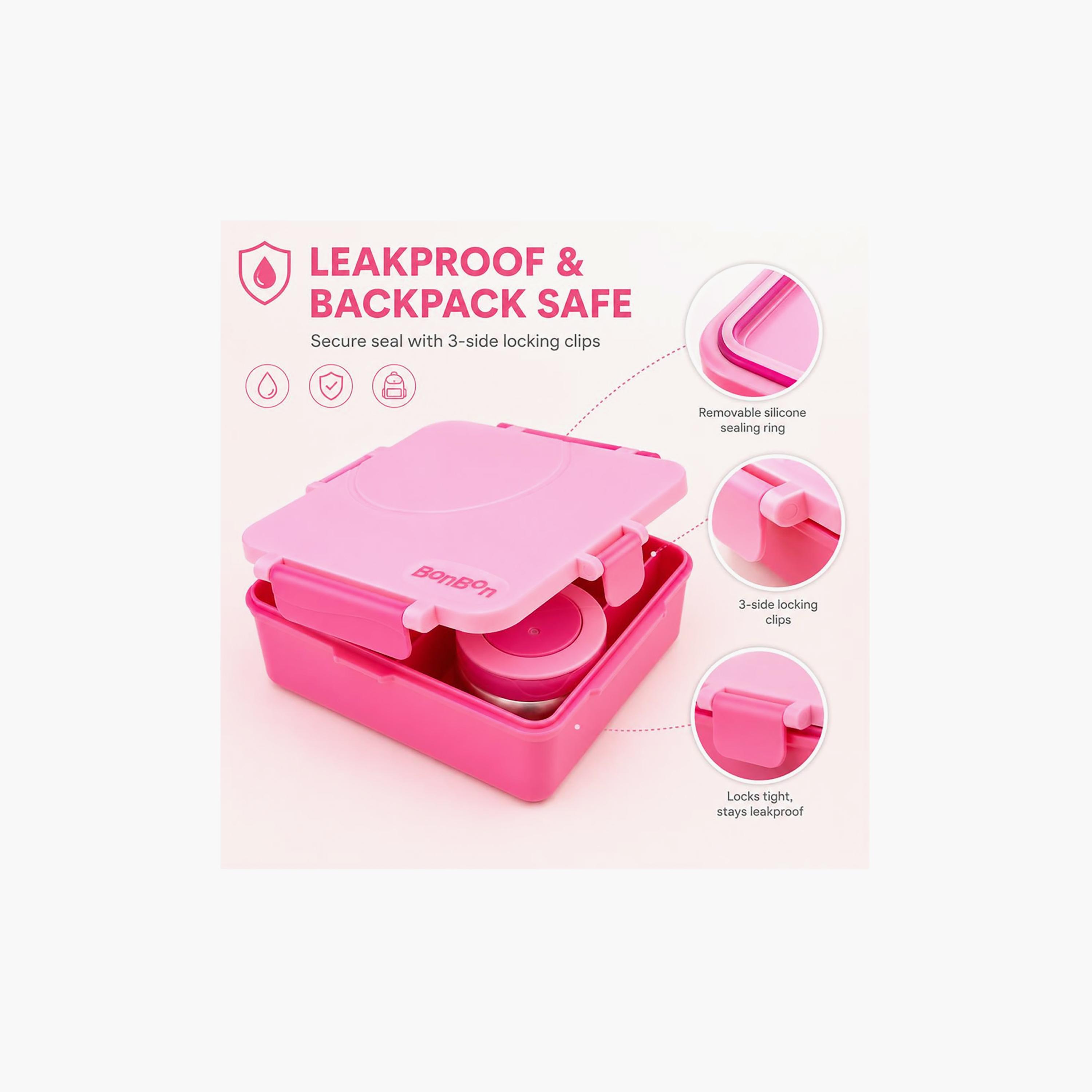 علبة غداء بونبون قابلة للتحويل بحجم كبير مع وعاء طعام حراري - 1800 مل-school-lunchessentials-lunchboxes-image-5