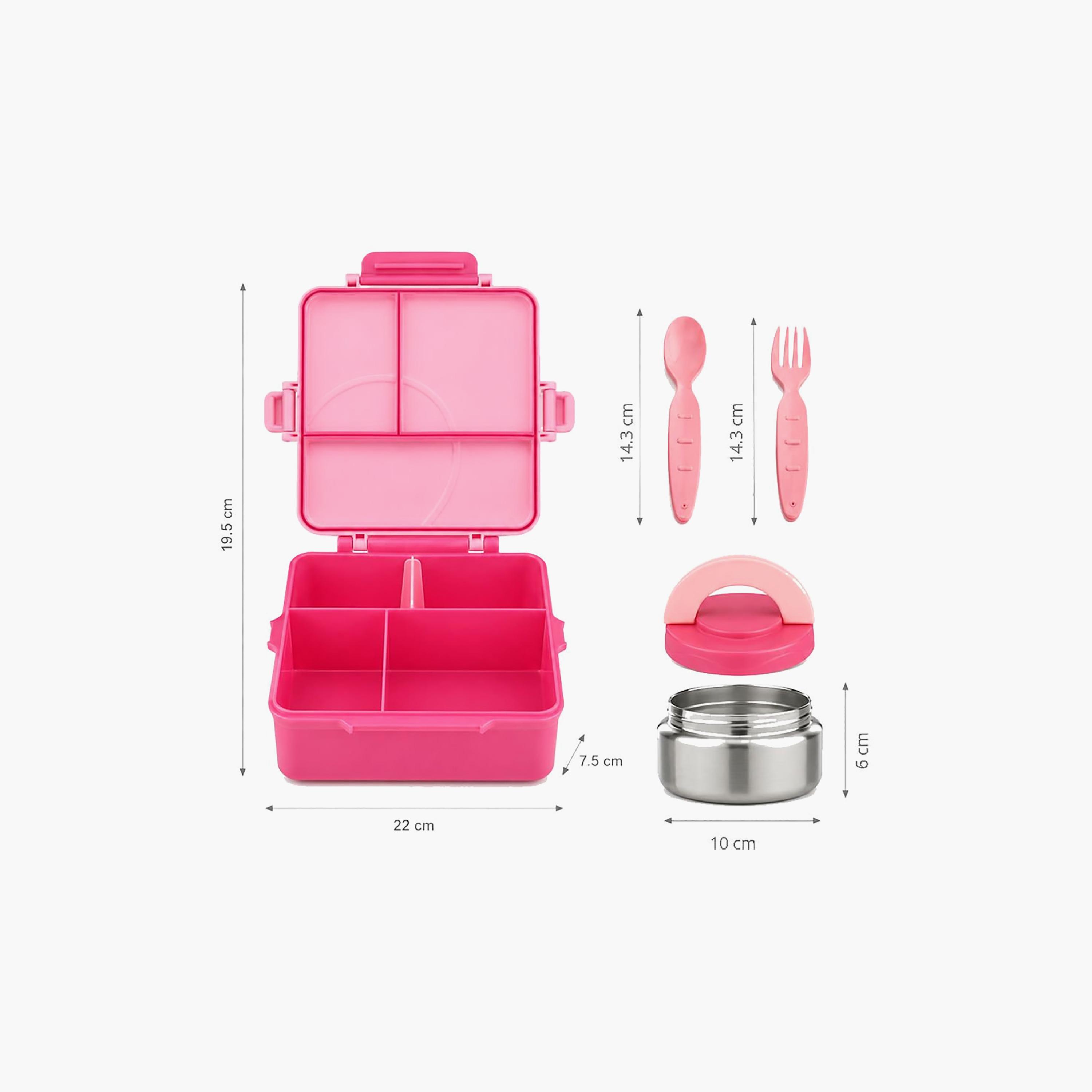 علبة غداء بونبون قابلة للتحويل بحجم كبير مع وعاء طعام حراري - 1800 مل-school-lunchessentials-lunchboxes-image-9