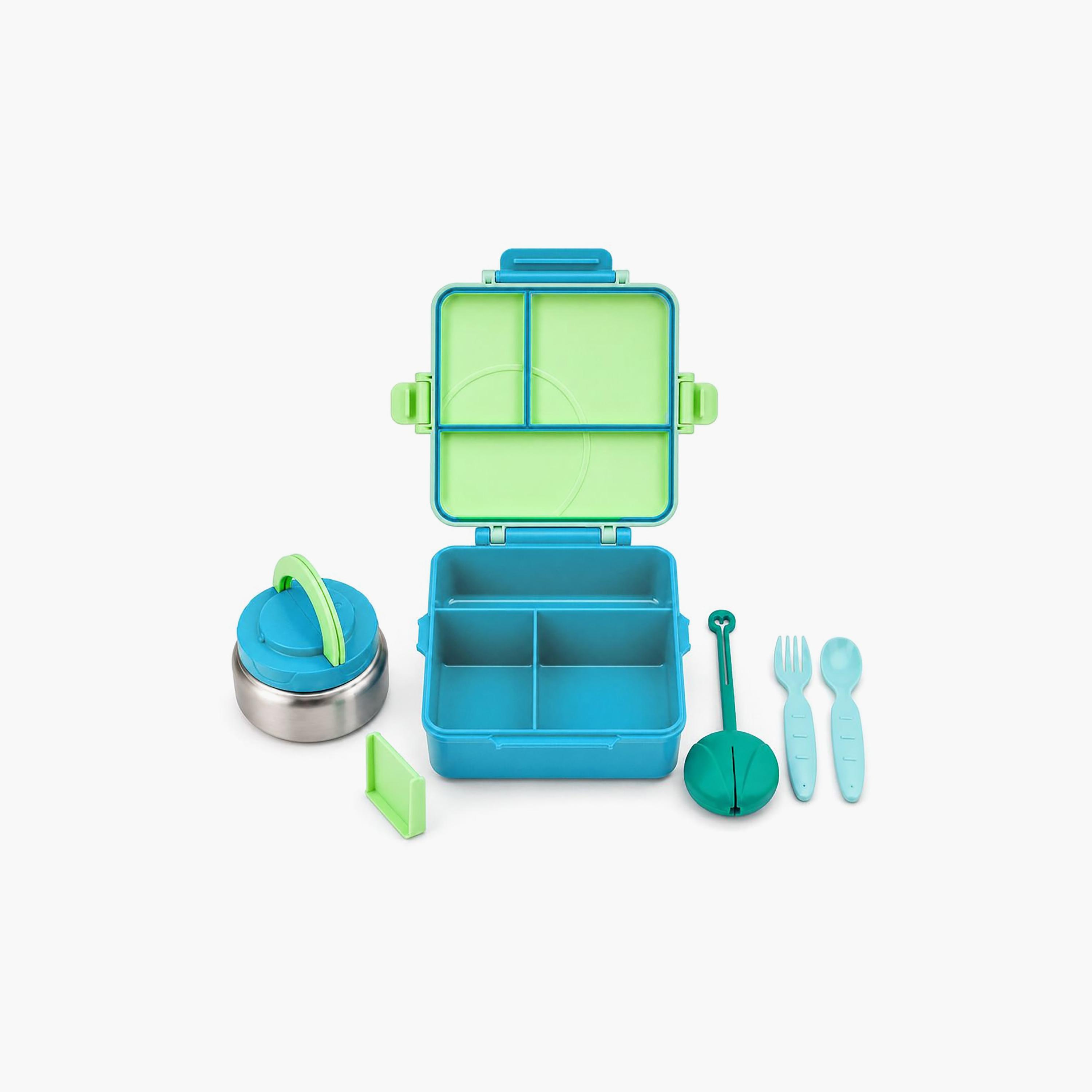 علبة غداء بونبون قابلة للتحويل بحجم كبير مع وعاء طعام حراري - 1800 مل-school-lunchessentials-lunchboxes-image-2