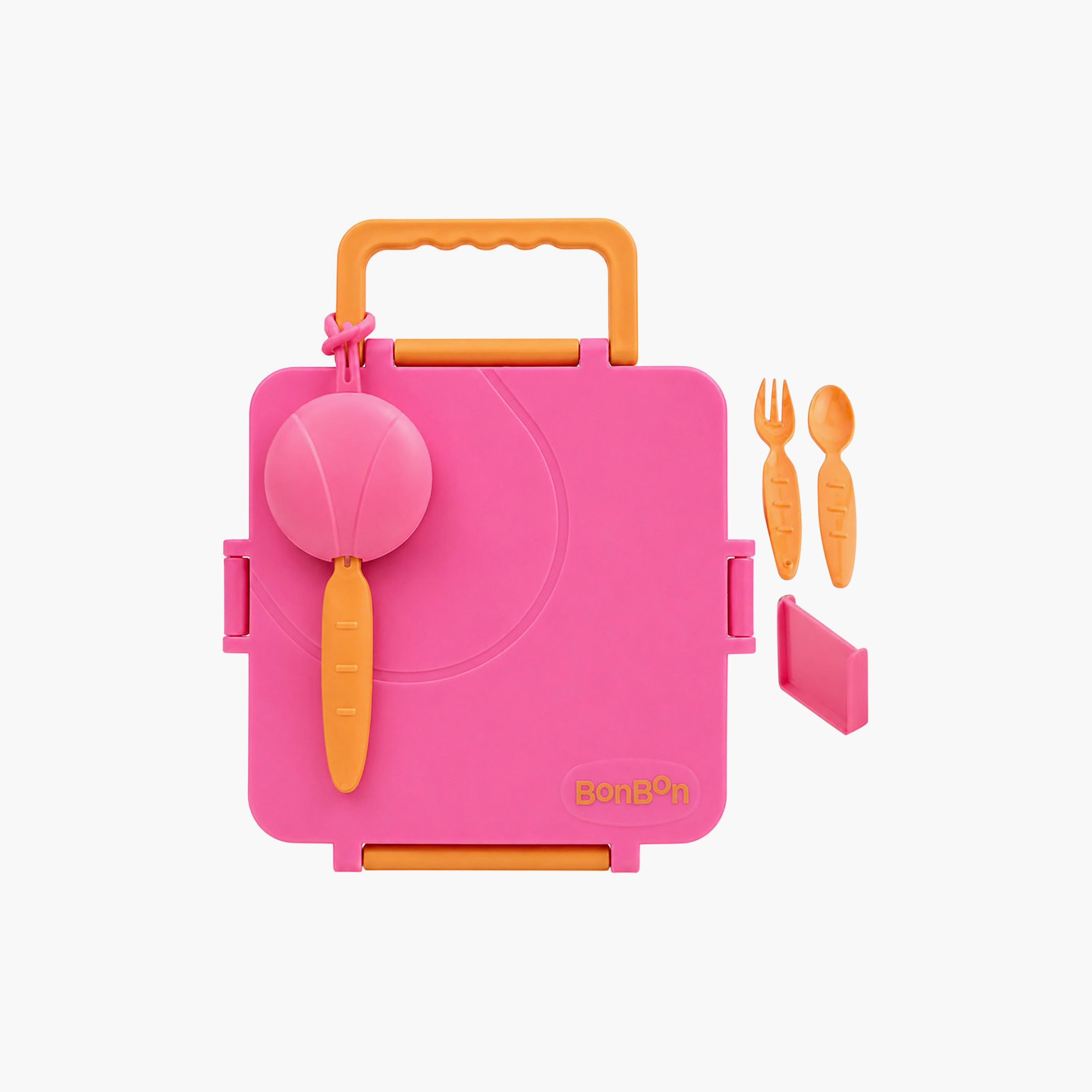علبة غداء بونبون قابلة للتحويل بحجم كبير مع وعاء طعام حراري - 1800 مل-school-lunchessentials-lunchboxes-image-1