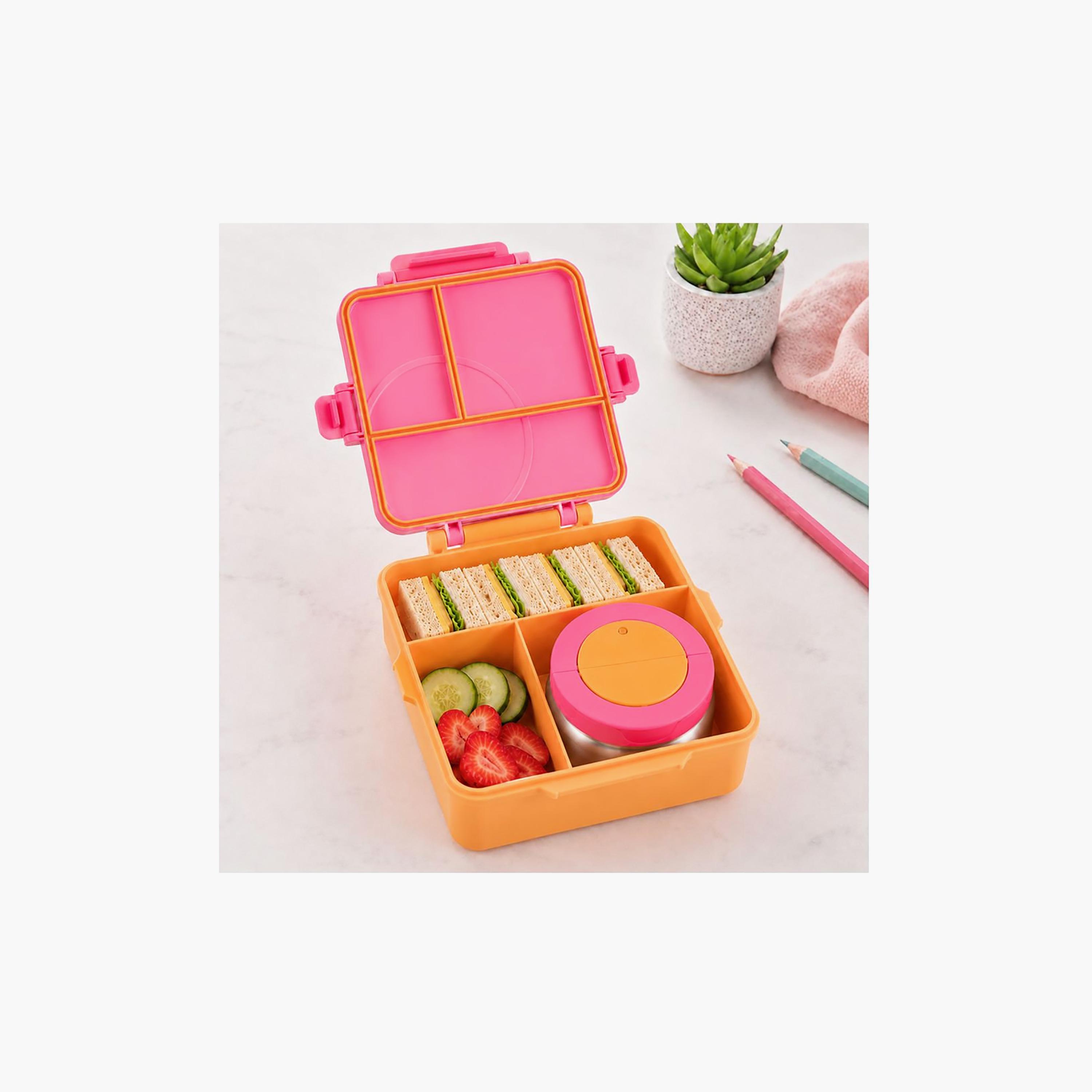 علبة غداء بونبون قابلة للتحويل بحجم كبير مع وعاء طعام حراري - 1800 مل-school-lunchessentials-lunchboxes-image-3