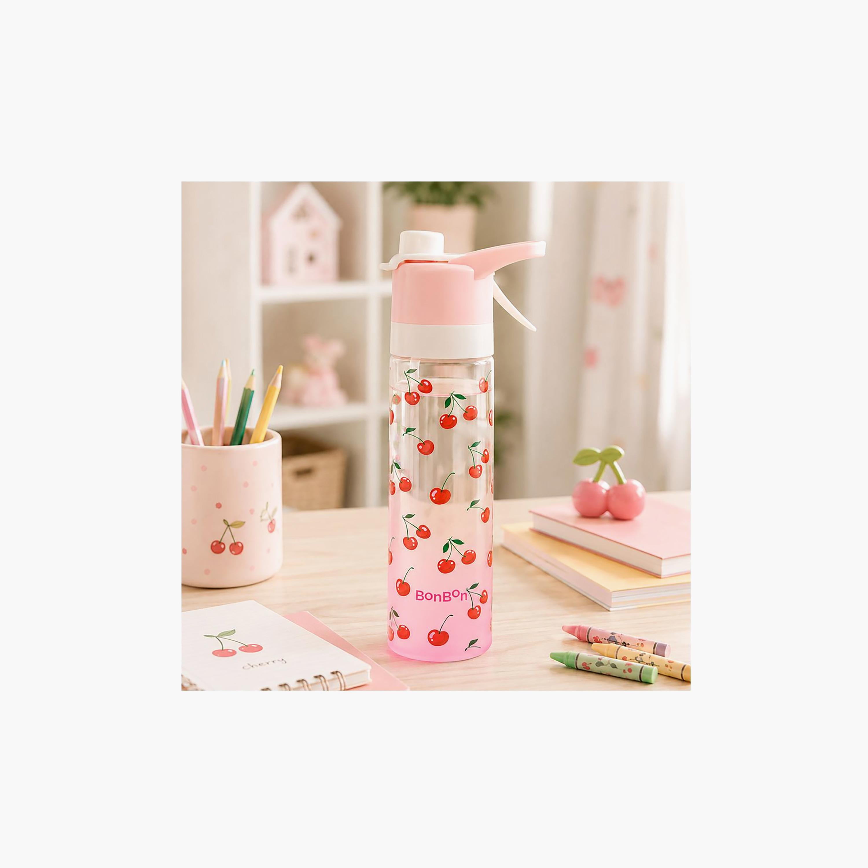 Tritan Water Bottle with Easy-Sip Spout & Cooling Spray - 650 ml-school-waterbottles-image-5