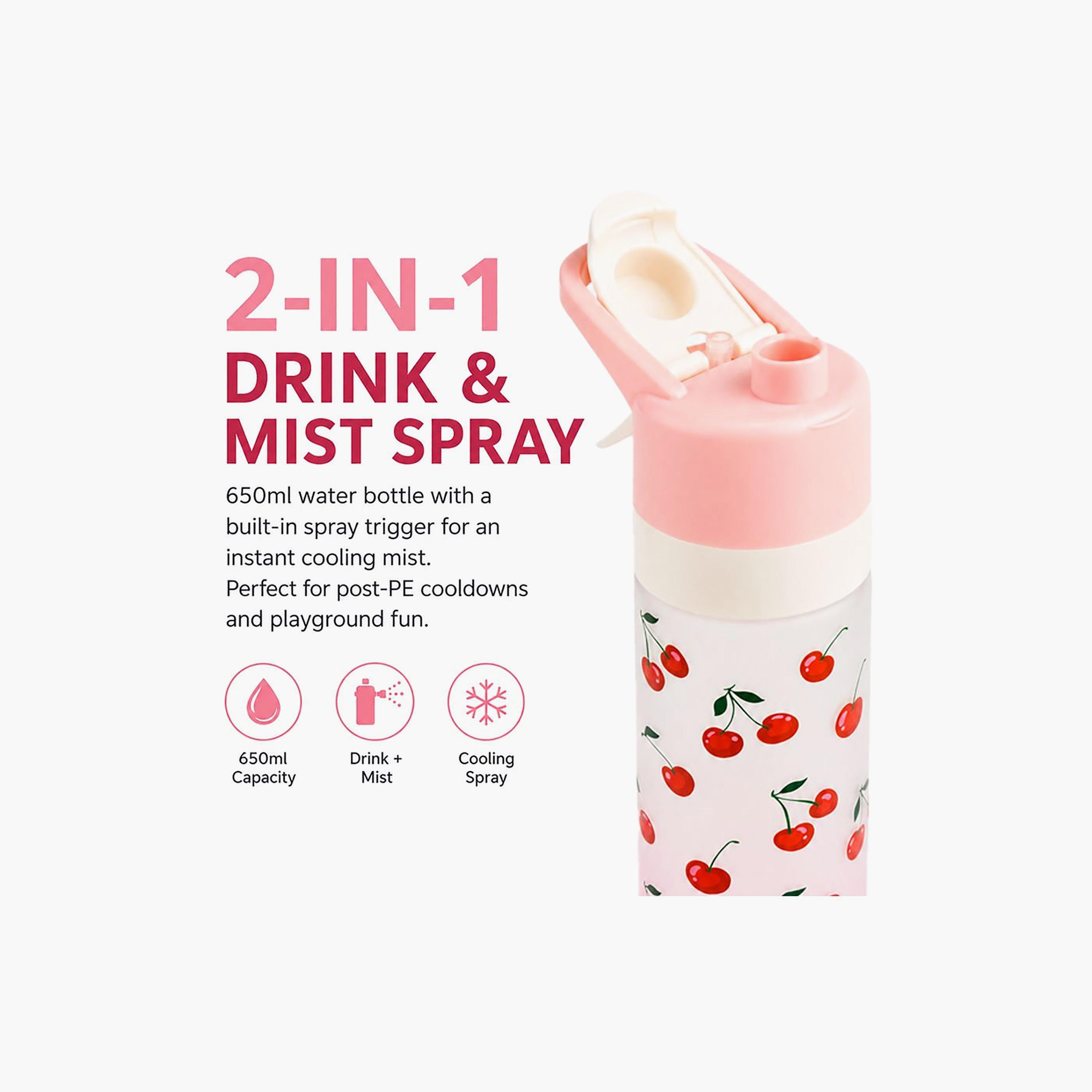 Tritan Water Bottle with Easy-Sip Spout & Cooling Spray - 650 ml-school-waterbottles-image-6