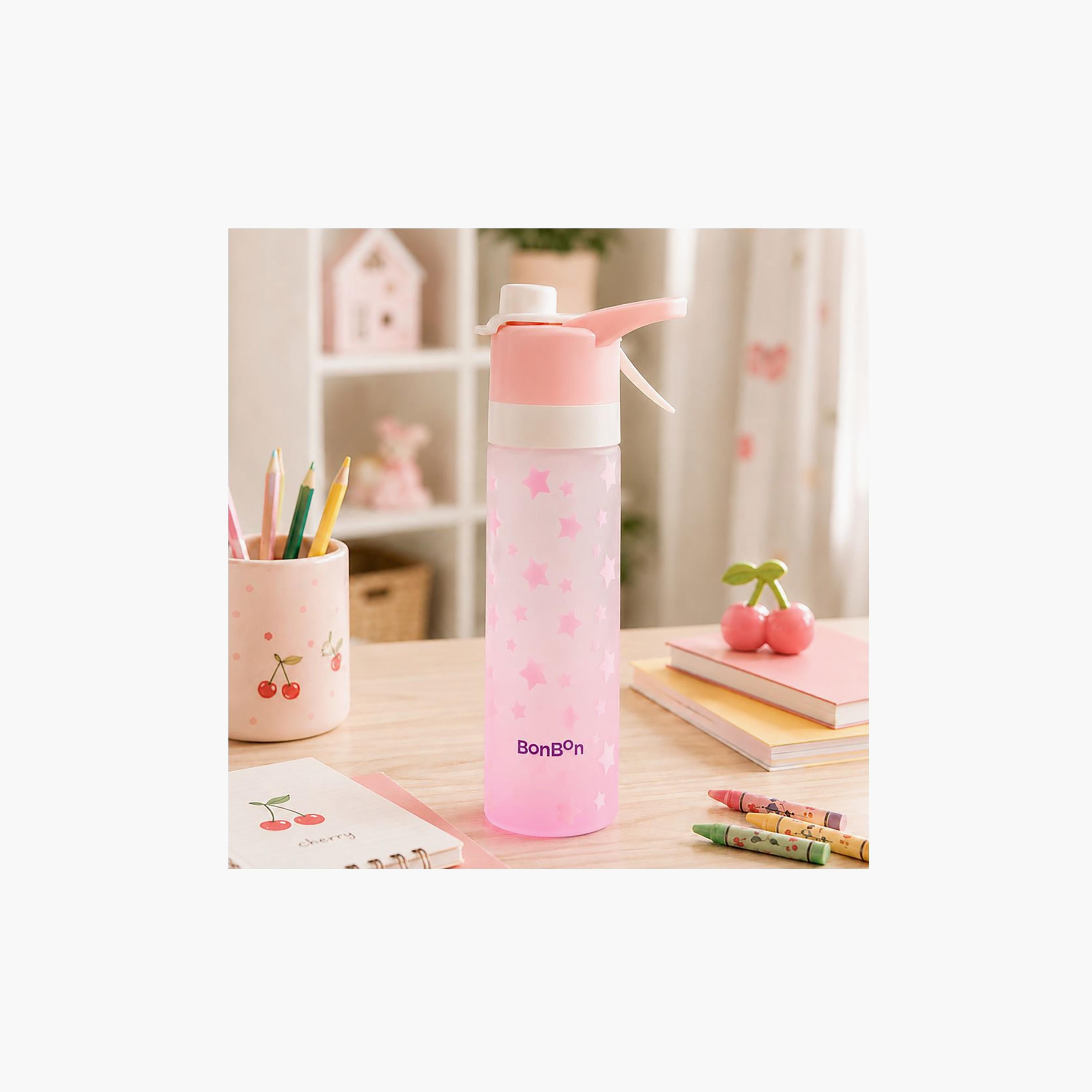 Tritan Water Bottle with Easy-Sip Spout & Cooling Spray - 650 ml-school-waterbottles-image-2