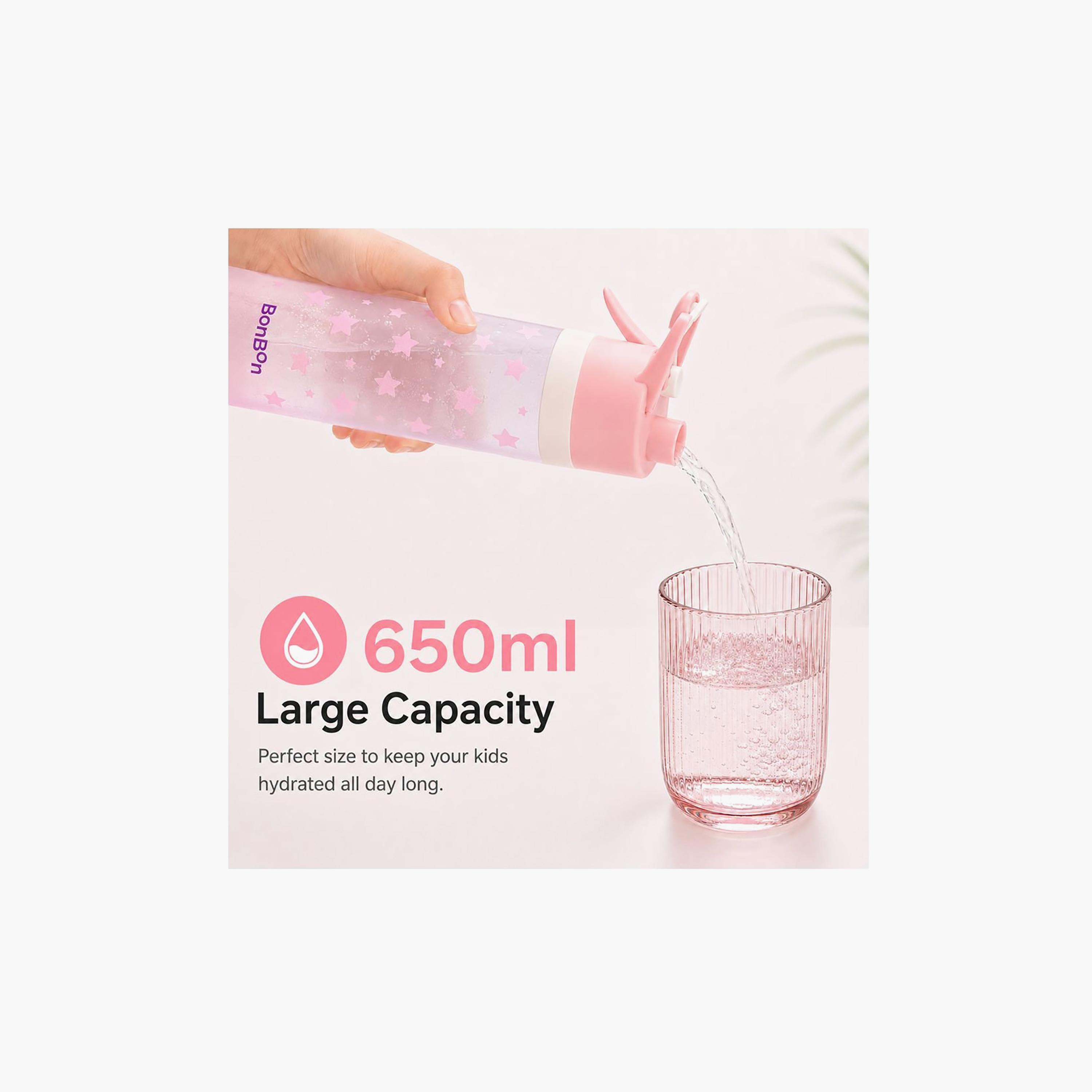 Tritan Water Bottle with Easy-Sip Spout & Cooling Spray - 650 ml-school-waterbottles-image-6