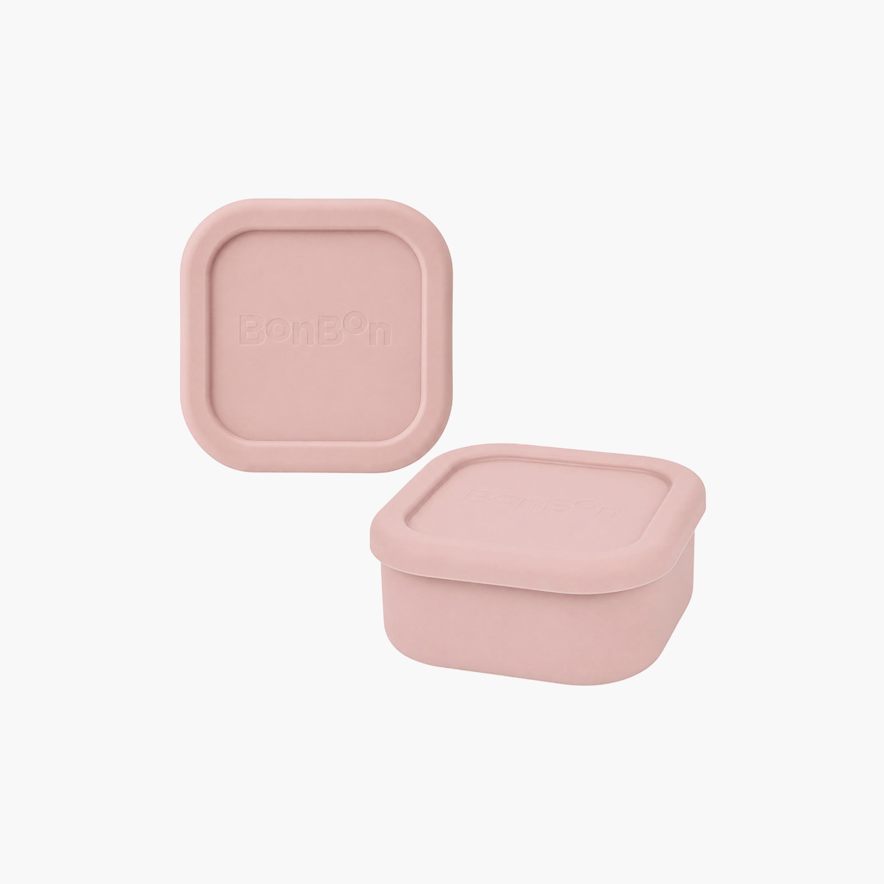 علبة وجبات خفيفة سيليكون سادة مقاومة للتسرب من بونبون - 510 مل-school-lunchessentials-lunchboxes-image-2