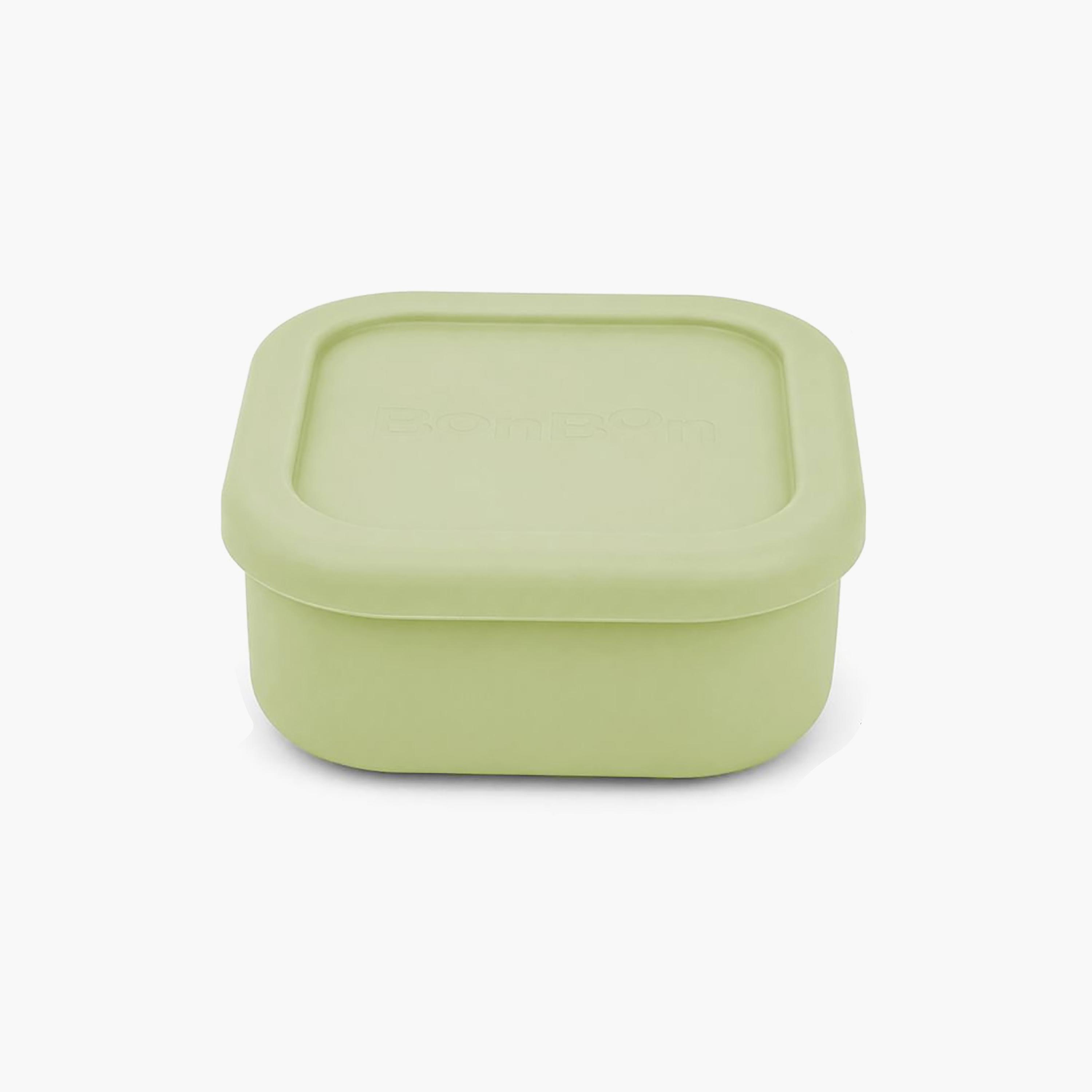 علبة وجبات خفيفة سيليكون سادة مقاومة للتسرب من بونبون - 510 مل-school-lunchessentials-lunchboxes-image-1
