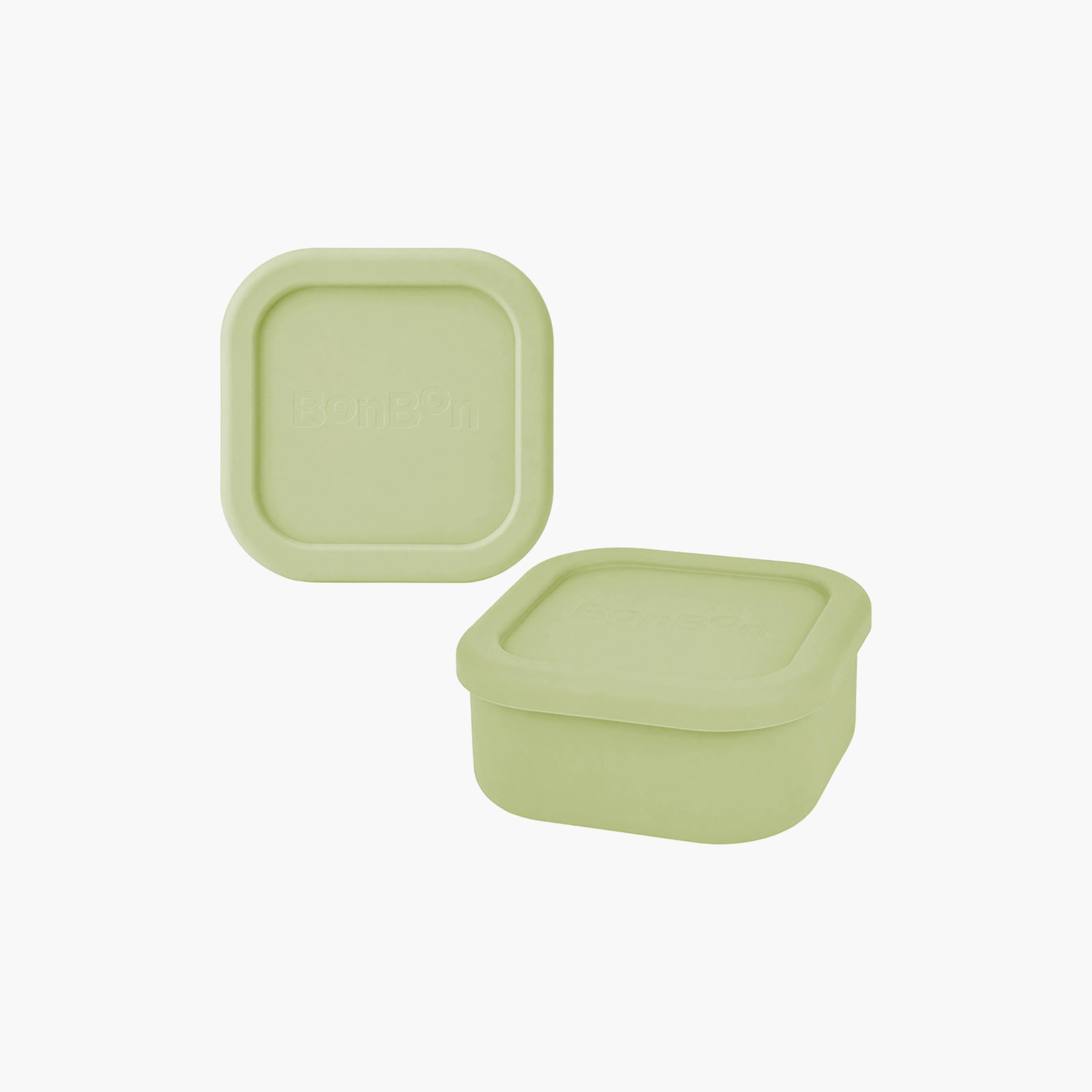 علبة وجبات خفيفة سيليكون سادة مقاومة للتسرب من بونبون - 510 مل-school-lunchessentials-lunchboxes-image-2
