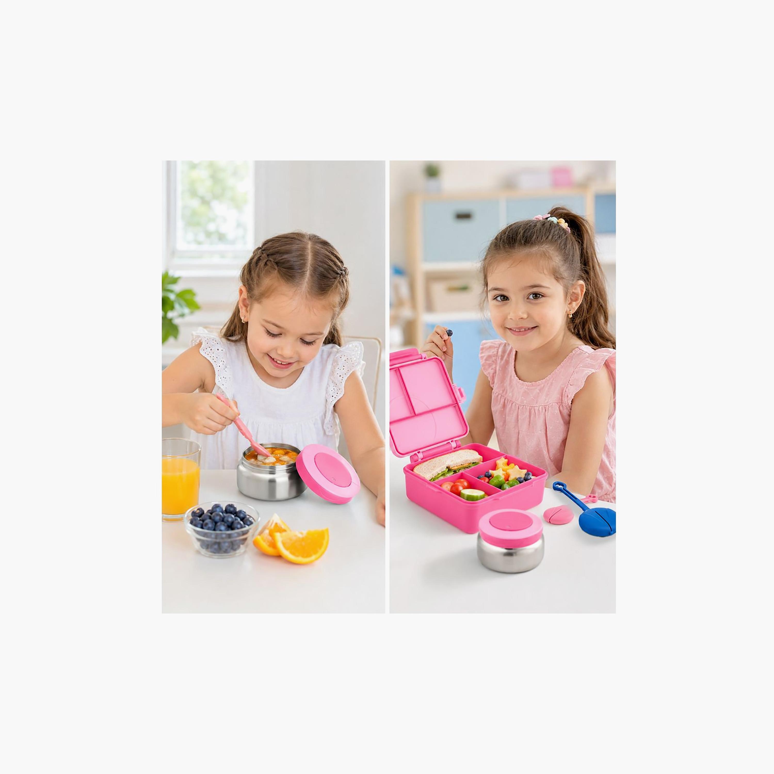 علبة غداء قابلة للتحويل بتصميم مقلم كبير مع وعاء طعام حراري - 1800 مل من بونبون-school-lunchessentials-lunchboxes-image-7