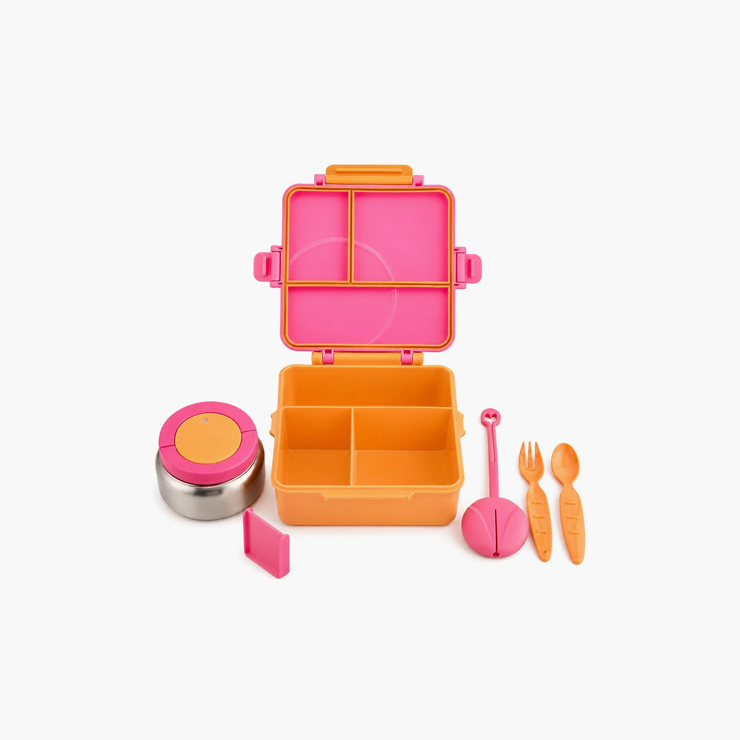 علبة غداء قابلة للتحويل بتصميم مقلم كبير مع وعاء طعام حراري - 1800 مل من بونبون-school-lunchessentials-lunchboxes-image-2