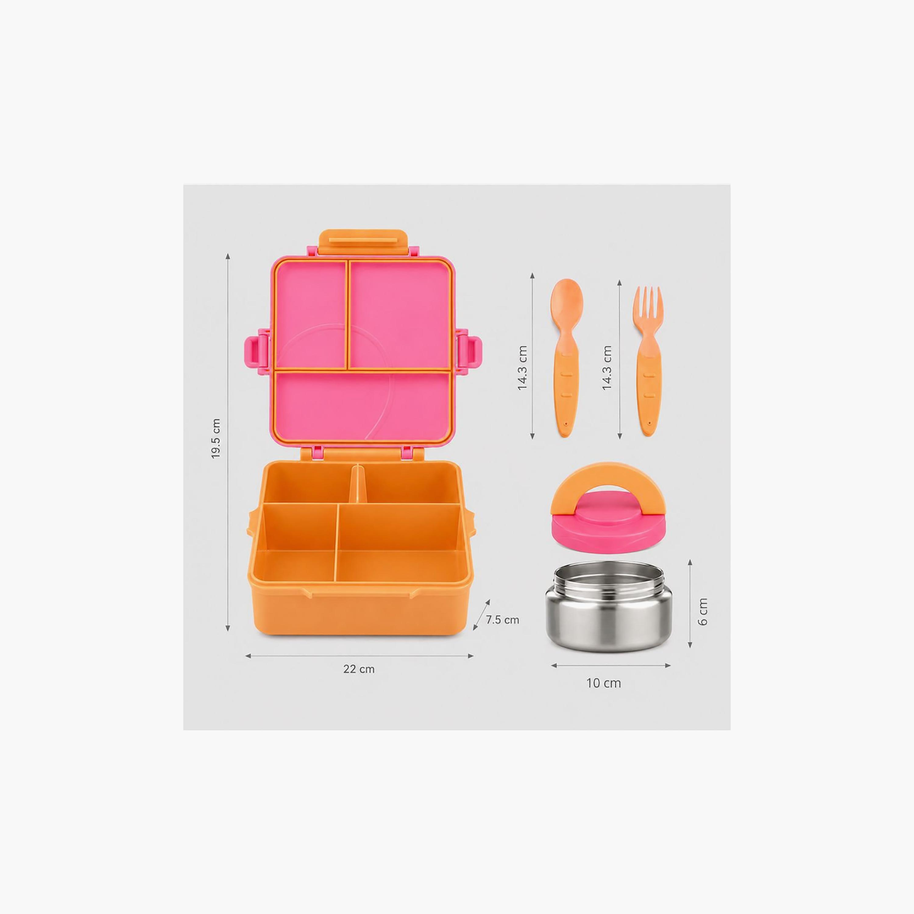علبة غداء قابلة للتحويل بتصميم مقلم كبير مع وعاء طعام حراري - 1800 مل من بونبون-school-lunchessentials-lunchboxes-image-9