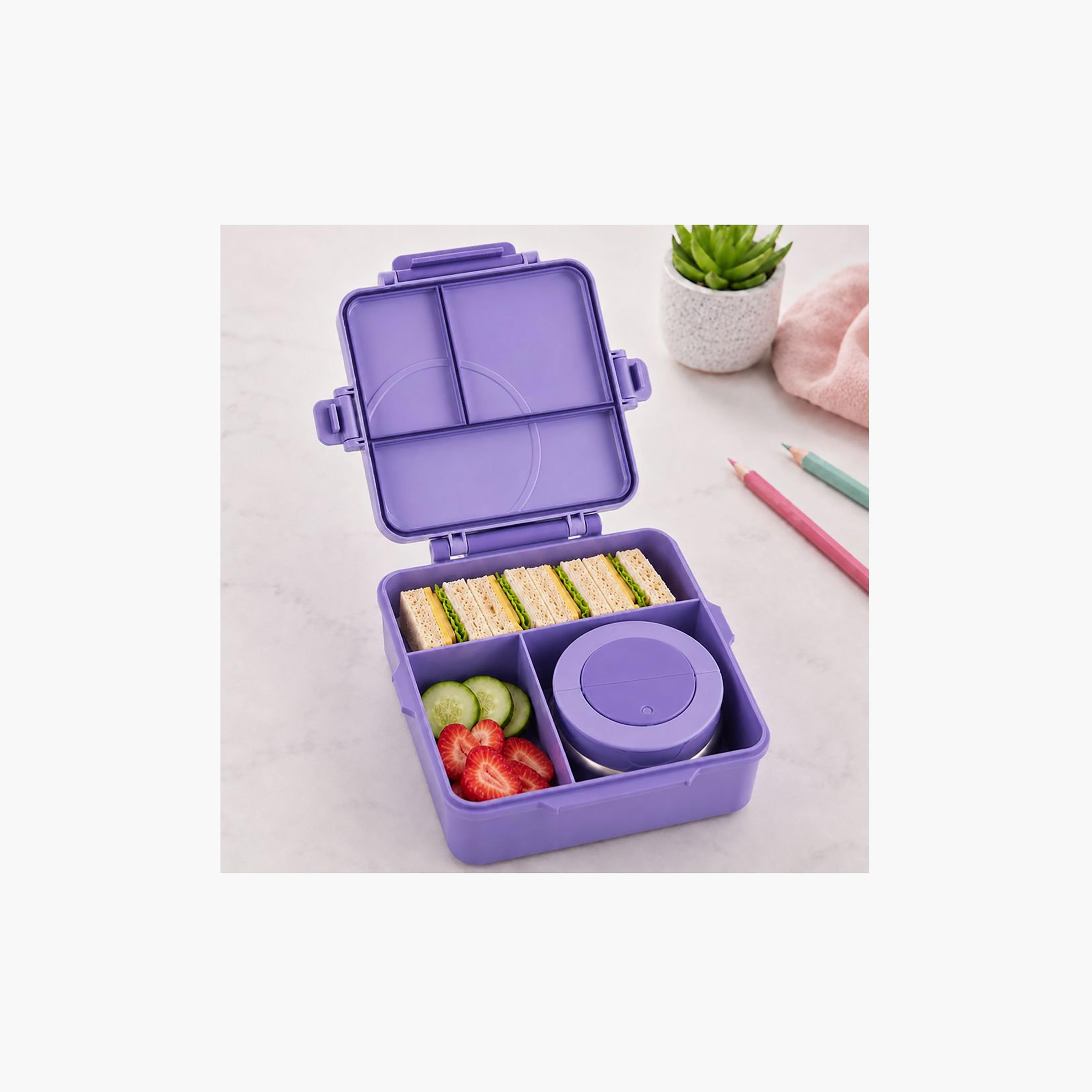 علبة غداء قابلة للتحويل بتصميم مقلم كبير مع وعاء طعام حراري - 1800 مل من بونبون-school-lunchessentials-lunchboxes-image-8