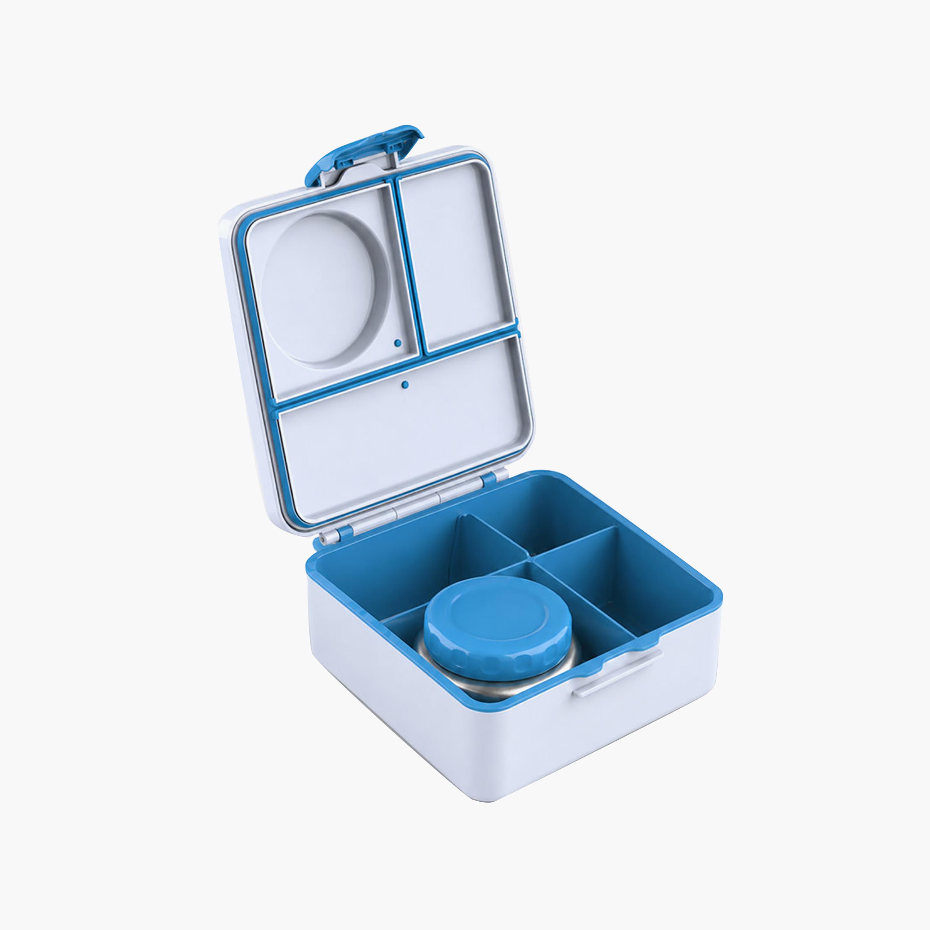 Bonbon Dinosaur 4 Compartments Lunch Box for Boys with Snack Box - 1800 ml-school-lunchessentials-lunchboxes-image-3