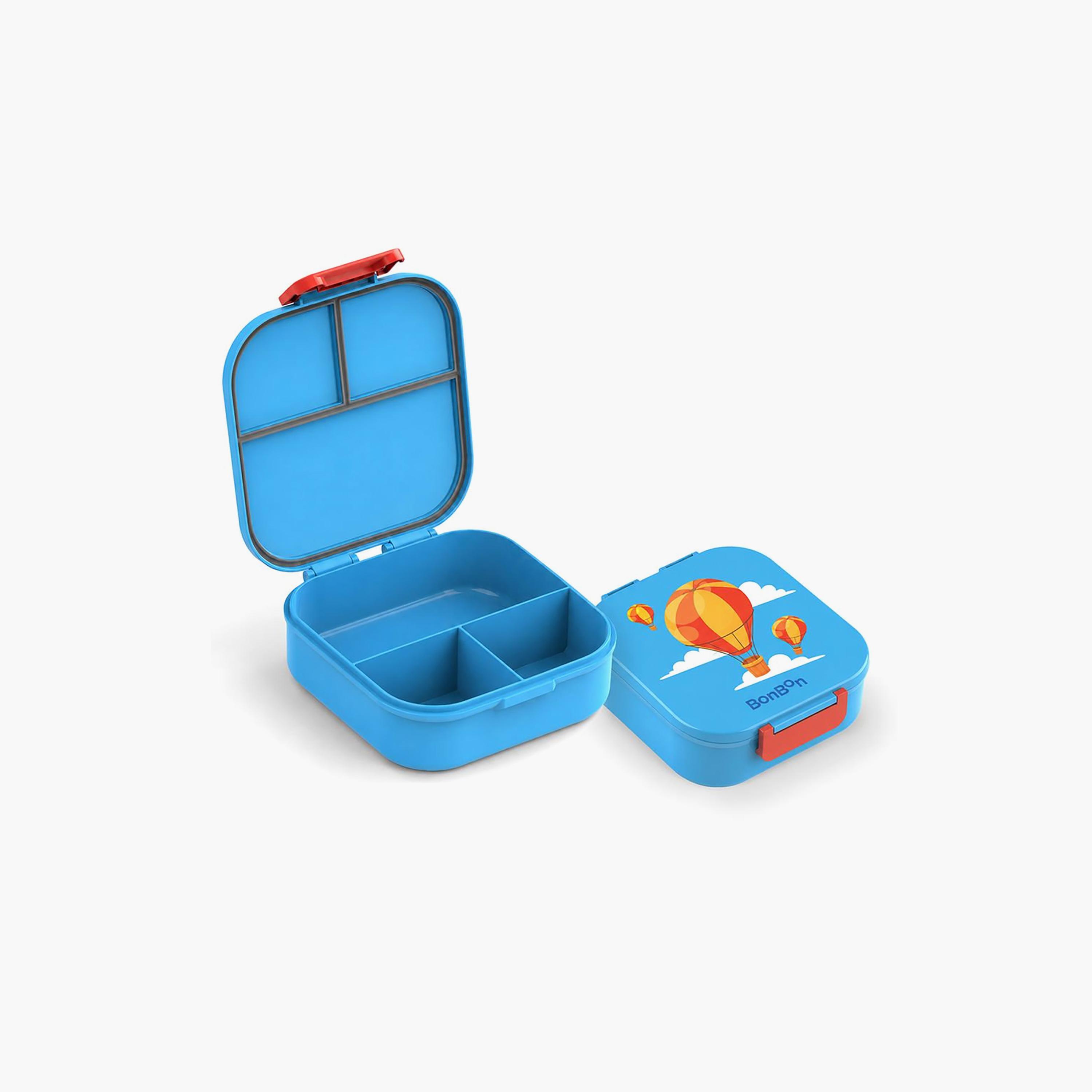 علبة غداء بونبون إير بالون مانعة للتسرب للأولاد بـ 3 مقصورات - 1200 مل-school-lunchessentials-lunchboxes-image-2
