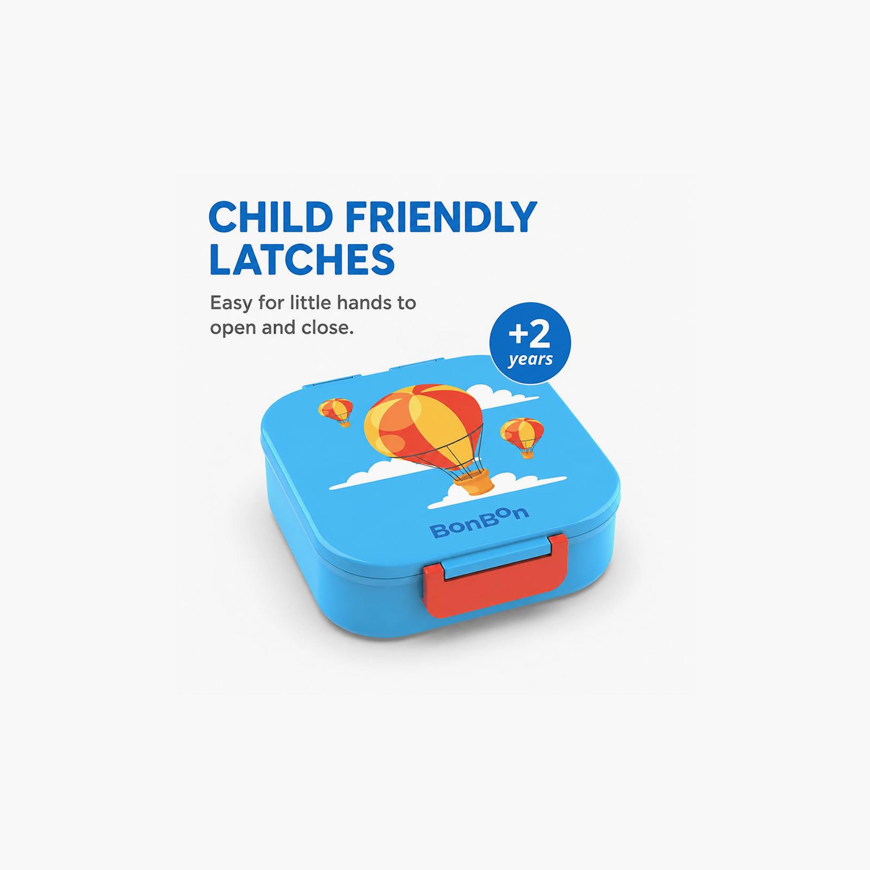علبة غداء بونبون إير بالون مانعة للتسرب للأولاد بـ 3 مقصورات - 1200 مل-school-lunchessentials-lunchboxes-image-6