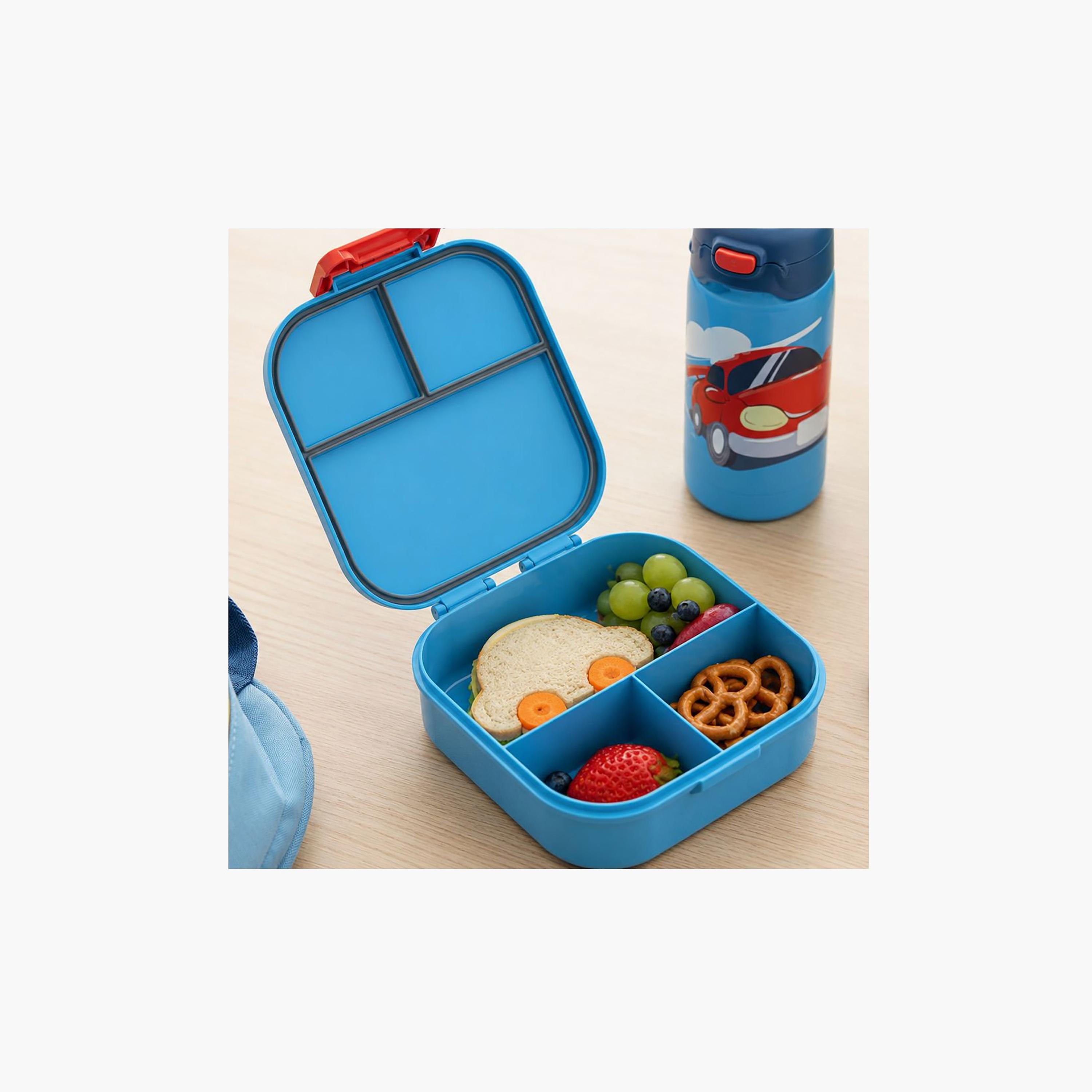 صندوق غداء بونبون كار مضاد للتسرب للأولاد بـ 3 أقسام - 1200 مل-school-lunchessentials-lunchboxes-image-8