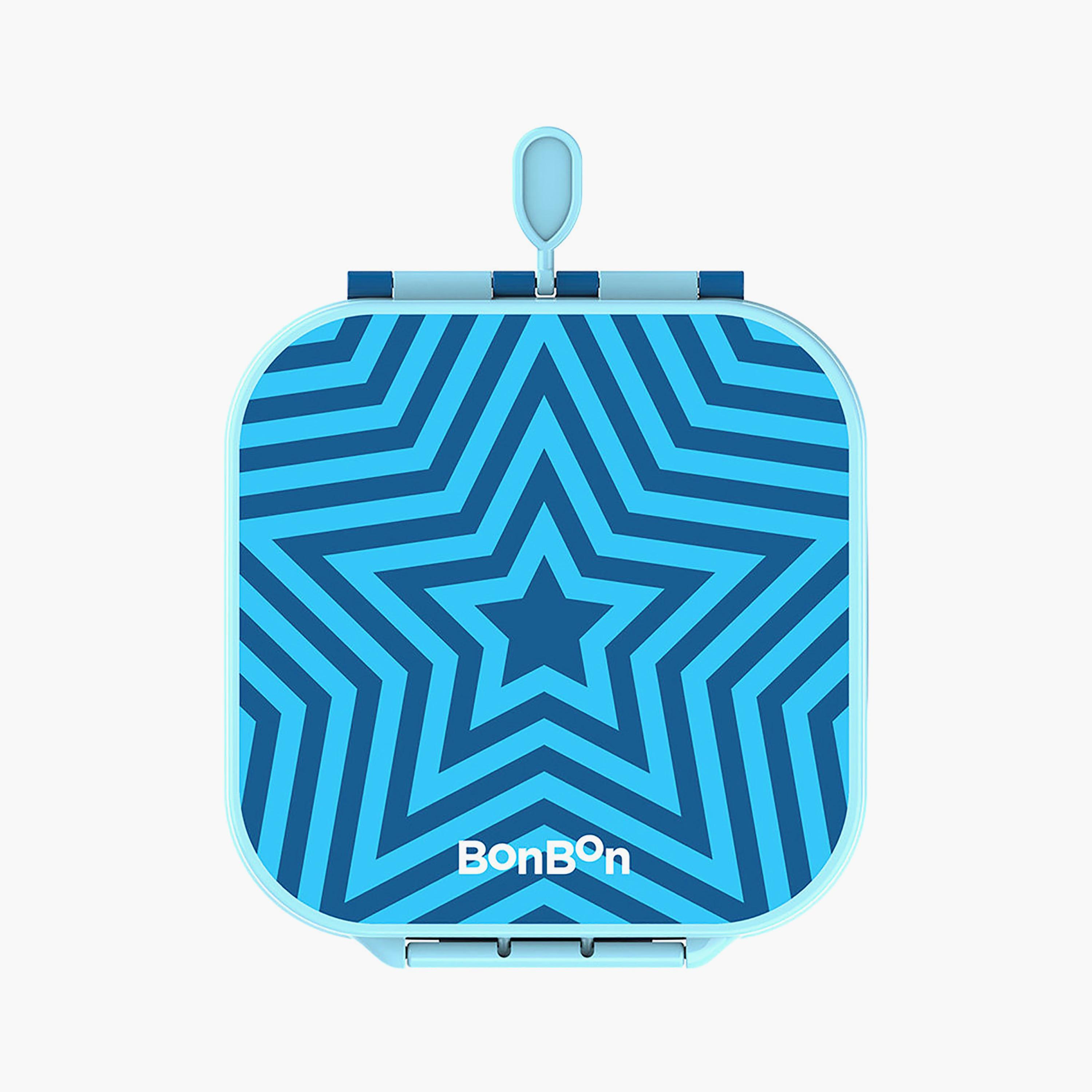 صندوق غداء بونبون ستار بمقصورات قابلة للتخصيص مع وعاء طعام معزول - 1800 مل-school-lunchessentials-lunchboxes-image-1