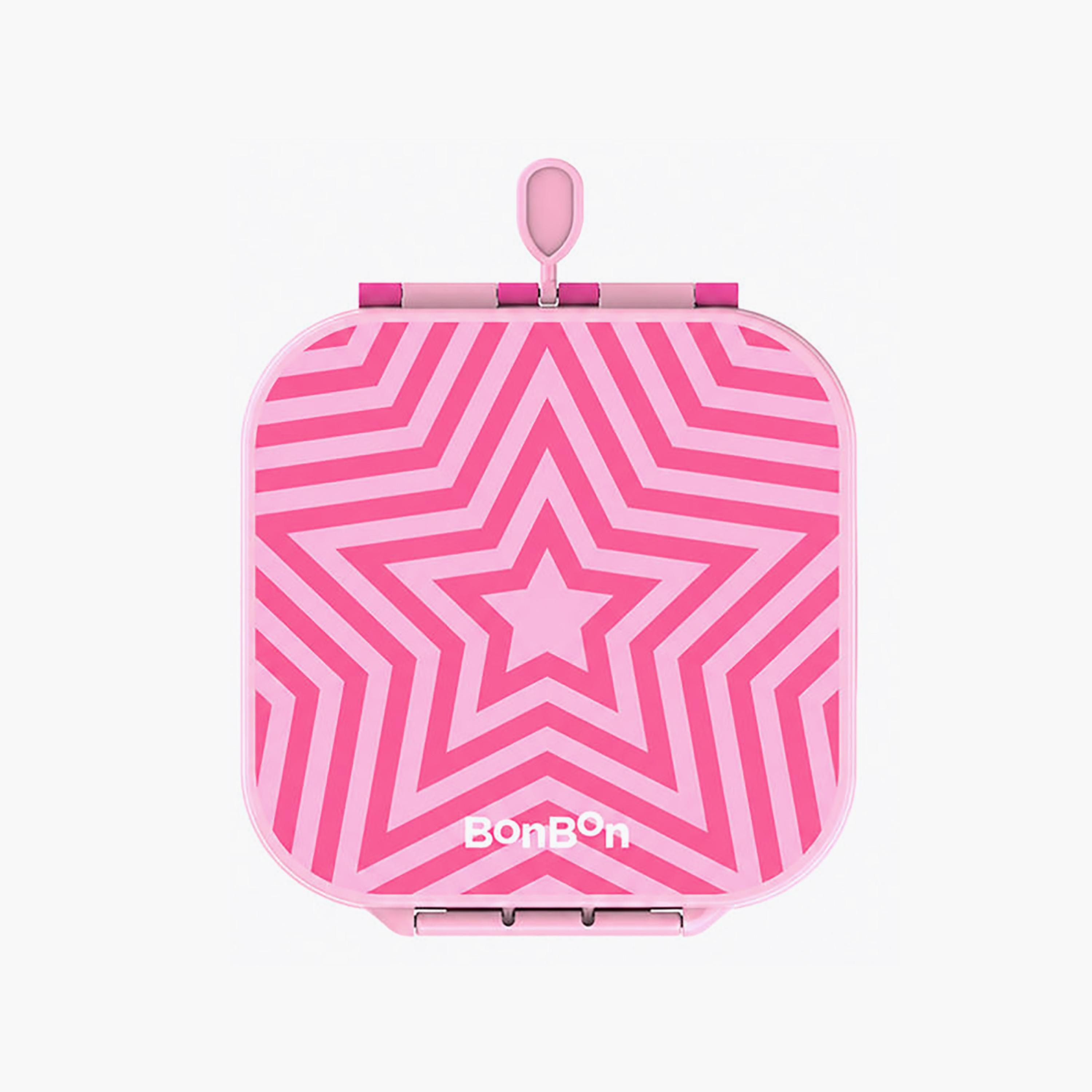 صندوق غداء بونبون ستار بمقصورات قابلة للتخصيص مع وعاء طعام معزول - 1800 مل-school-lunchessentials-lunchboxes-image-1