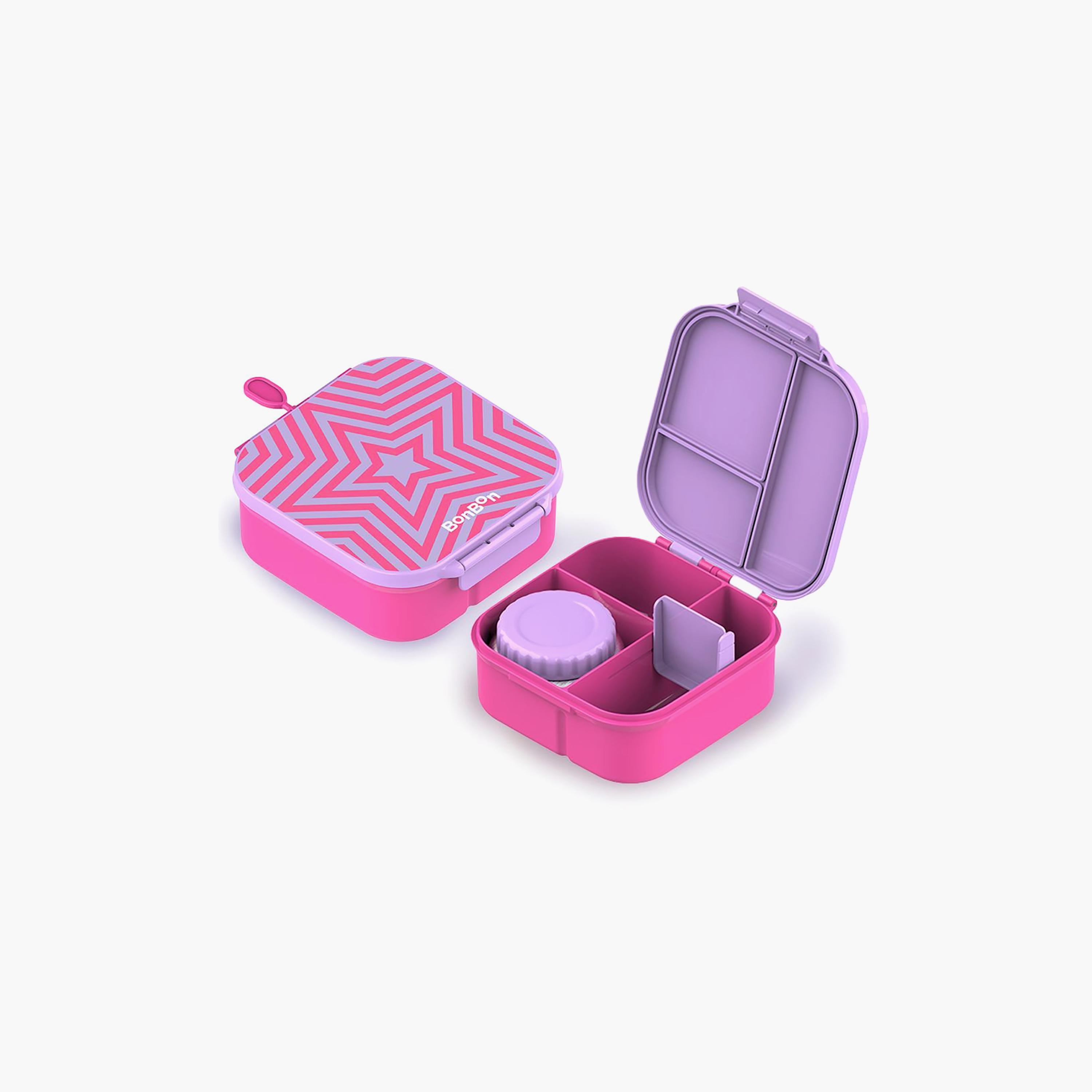 صندوق غداء بونبون ستار بمقصورات قابلة للتخصيص مع وعاء طعام معزول - 1800 مل-school-lunchessentials-lunchboxes-image-2