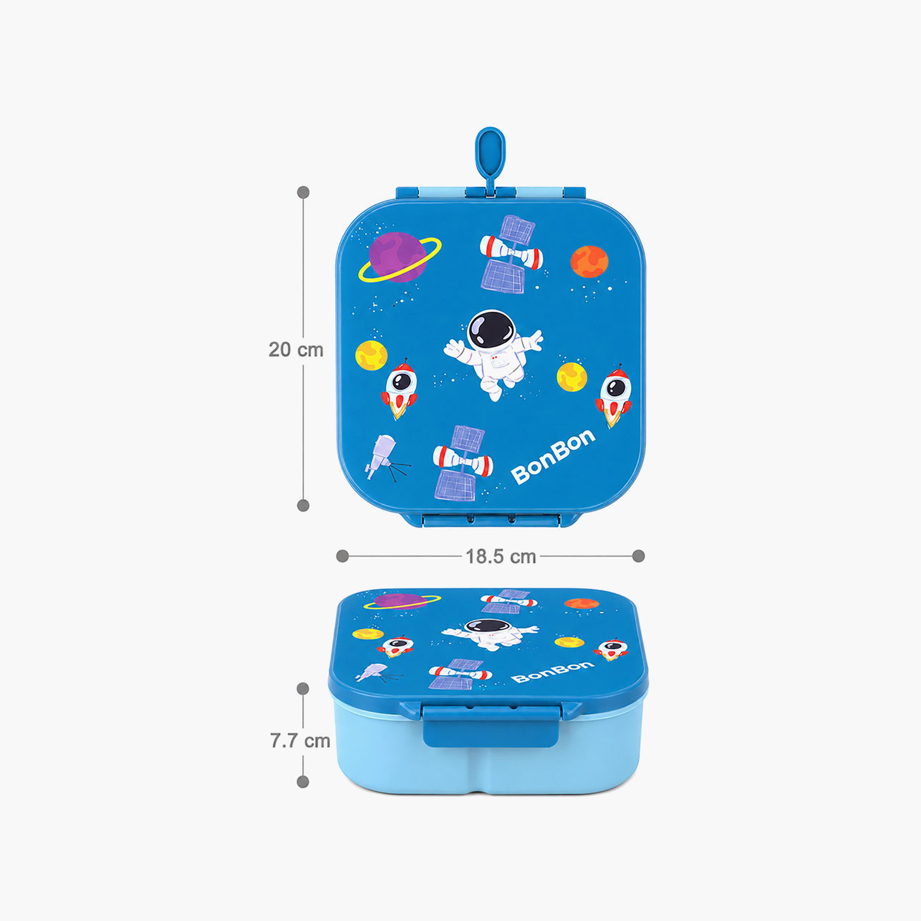 صندوق غداء بونبون سبيس بأقسام قابلة للتخصيص مع وعاء طعام معزول - 1800 مل-school-lunchessentials-lunchboxes-image-3