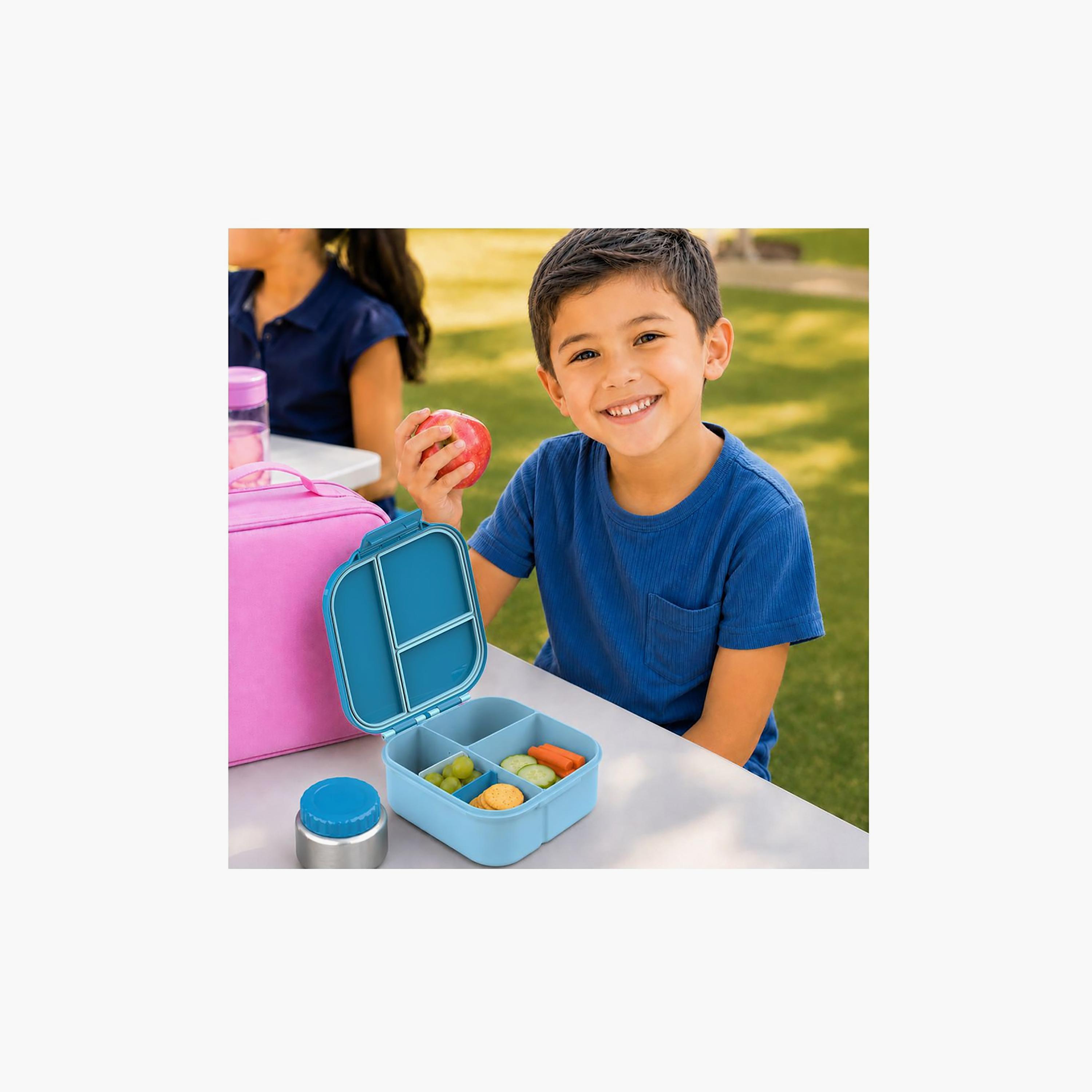 صندوق غداء بونبون سبيس بأقسام قابلة للتخصيص مع وعاء طعام معزول - 1800 مل-school-lunchessentials-lunchboxes-image-8