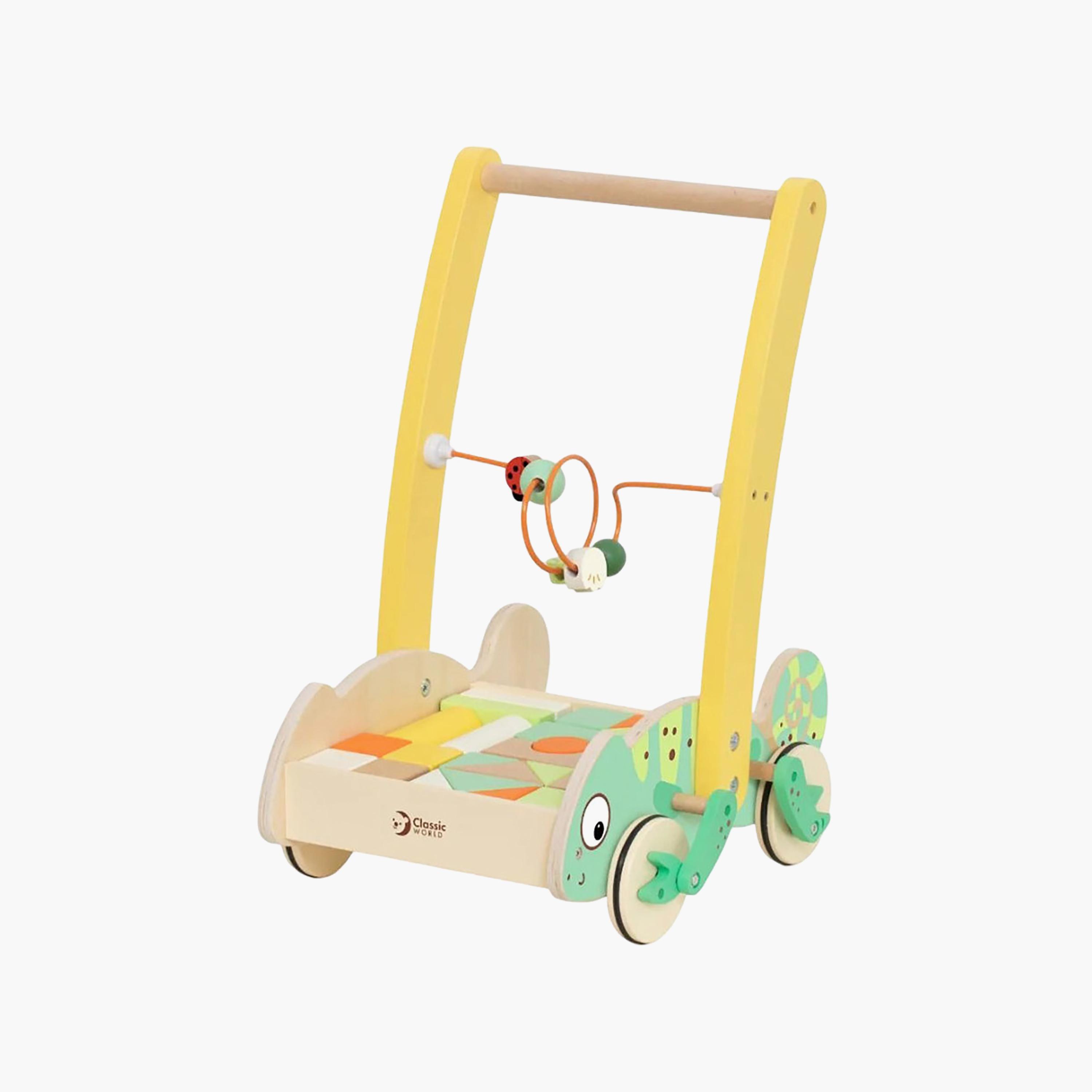Classic World 28-Piece BPA Free Walker with Blocks-baby-infantactivity-walkers-image-2